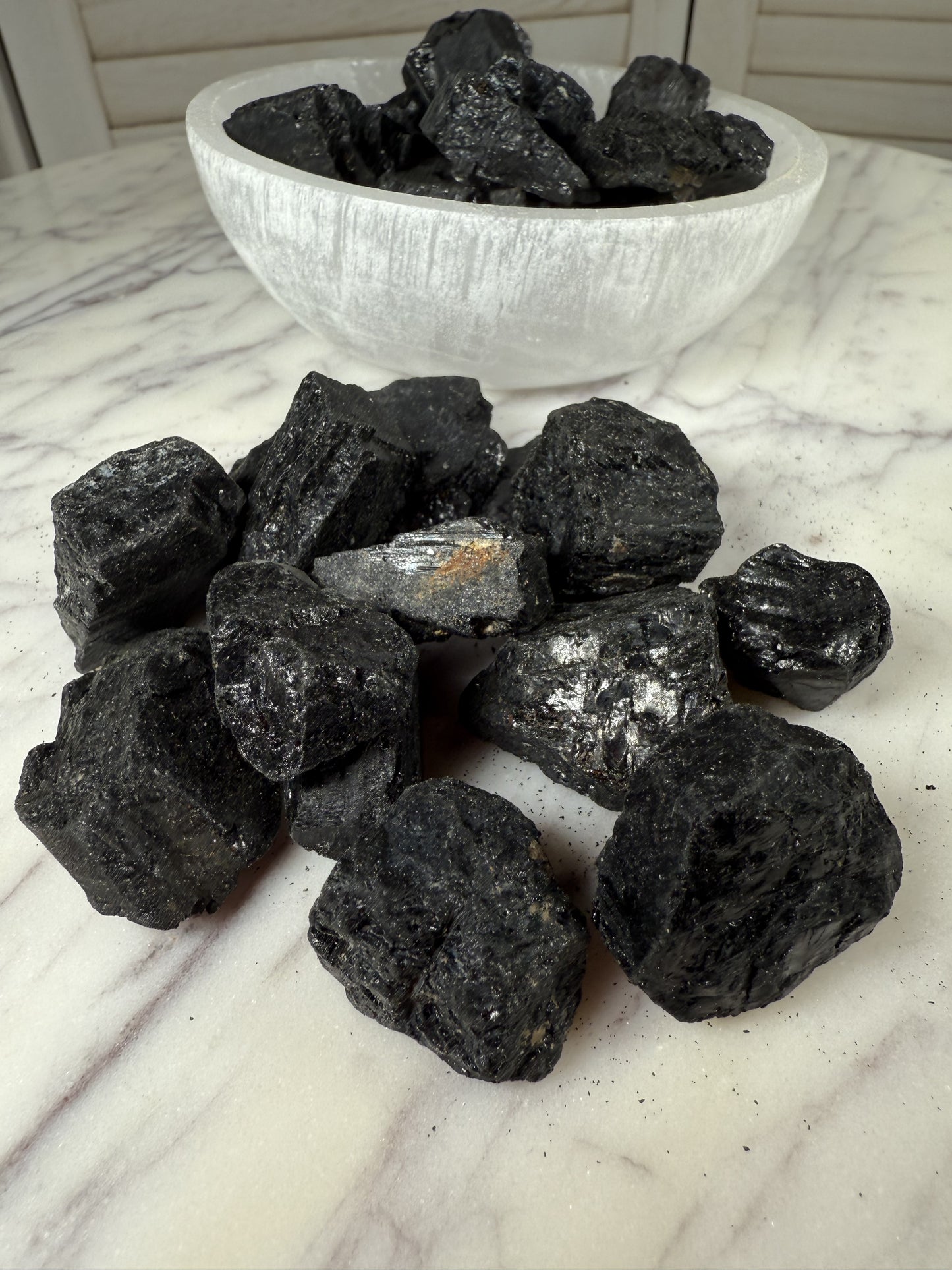 Black Tourmaline - Raw Stone
