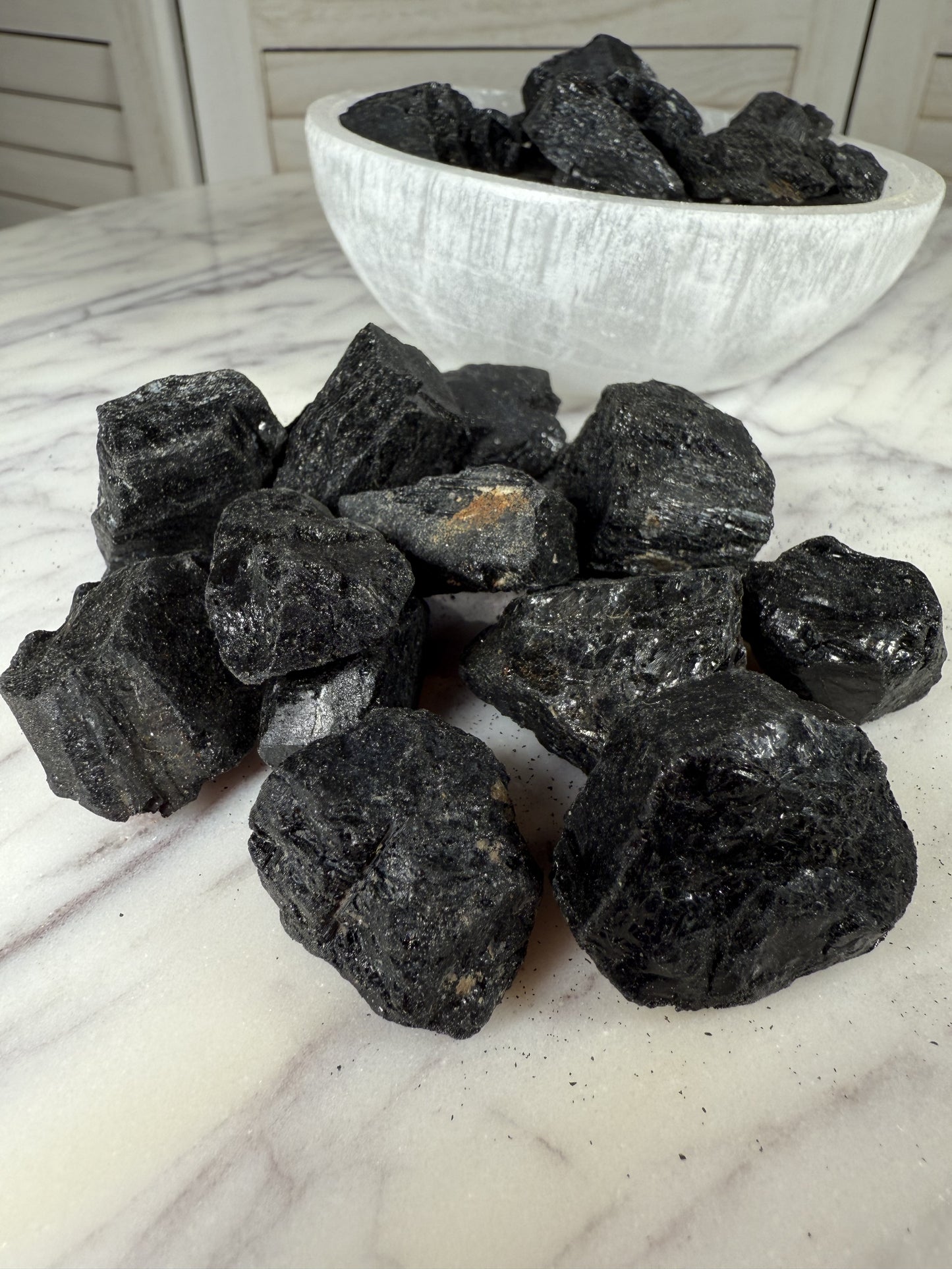 Black Tourmaline - Raw Stone