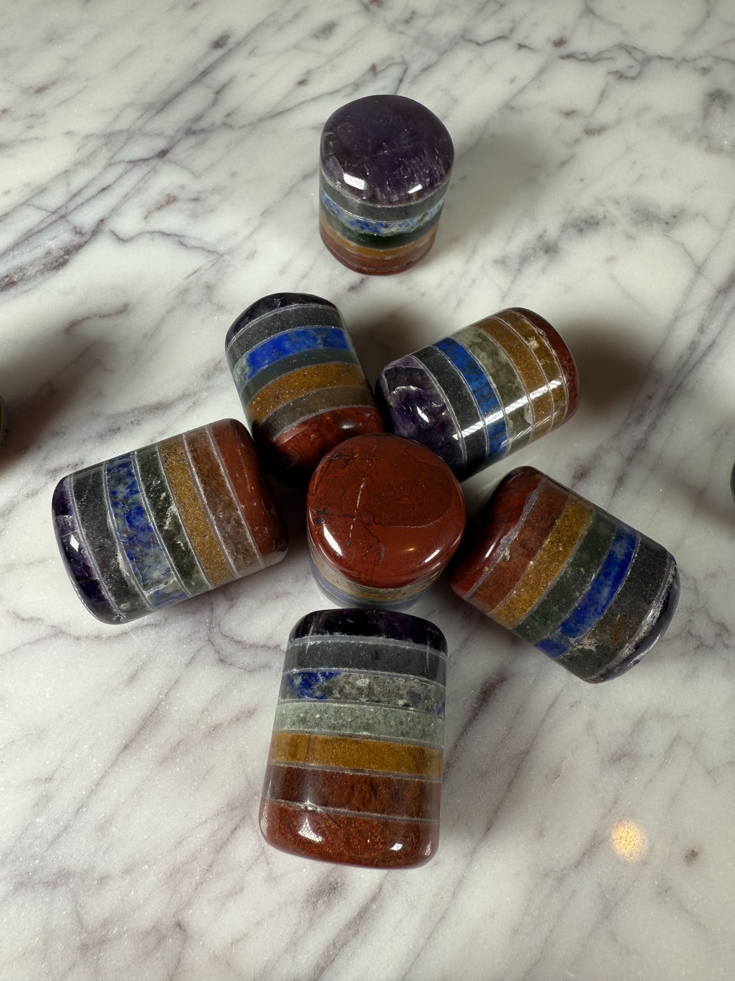 Chakra Bonded Tumble Stones