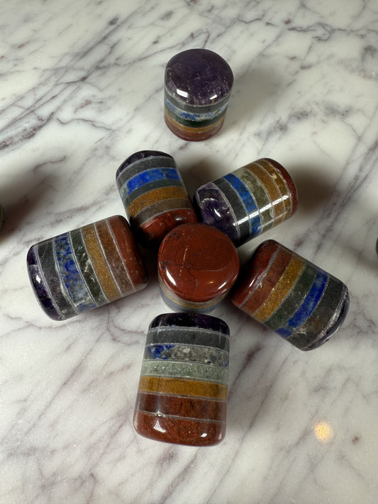 Chakra Bonded Tumble Stones