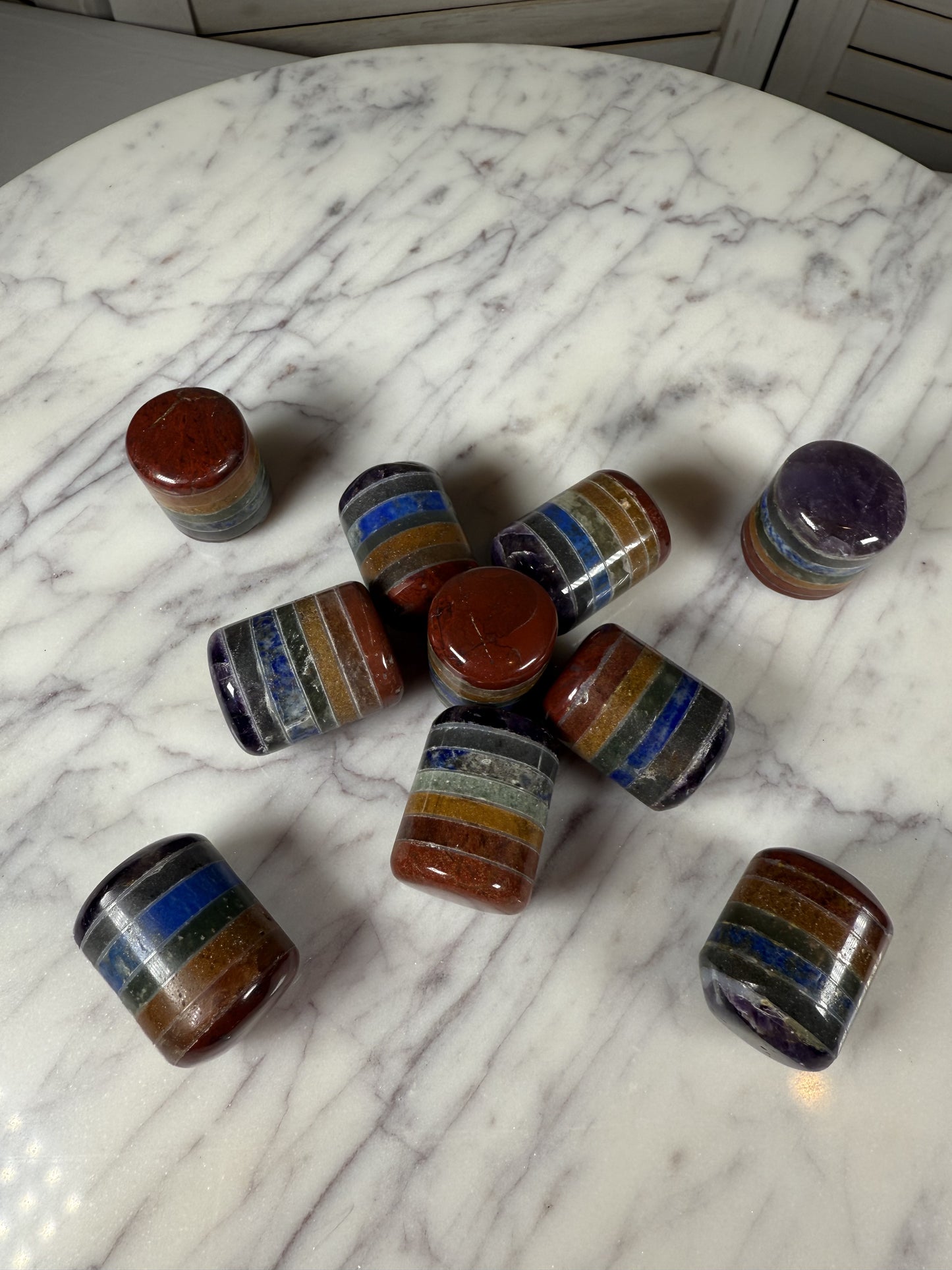 Chakra Bonded Tumble Stones