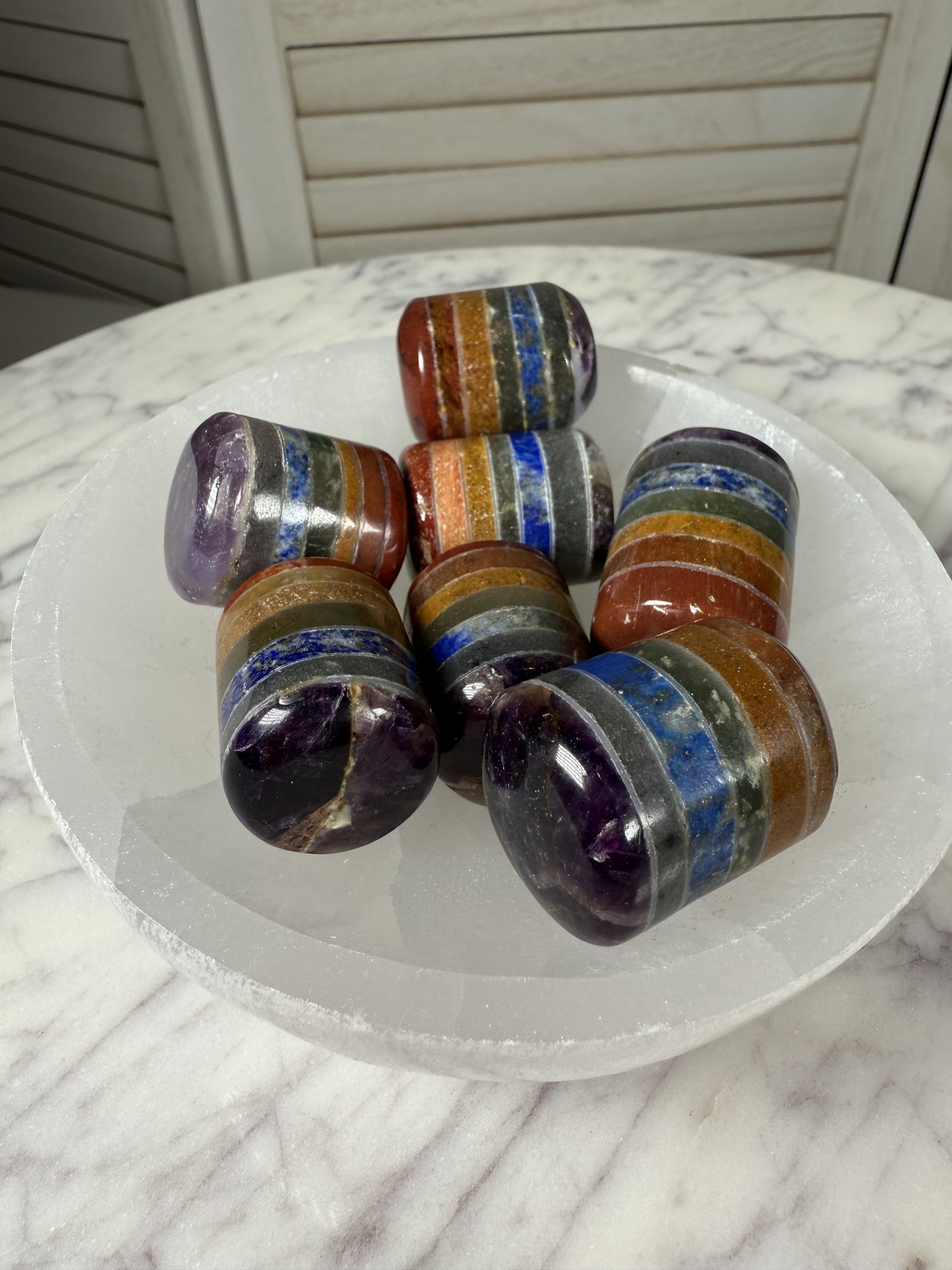 Chakra Bonded Tumble Stones
