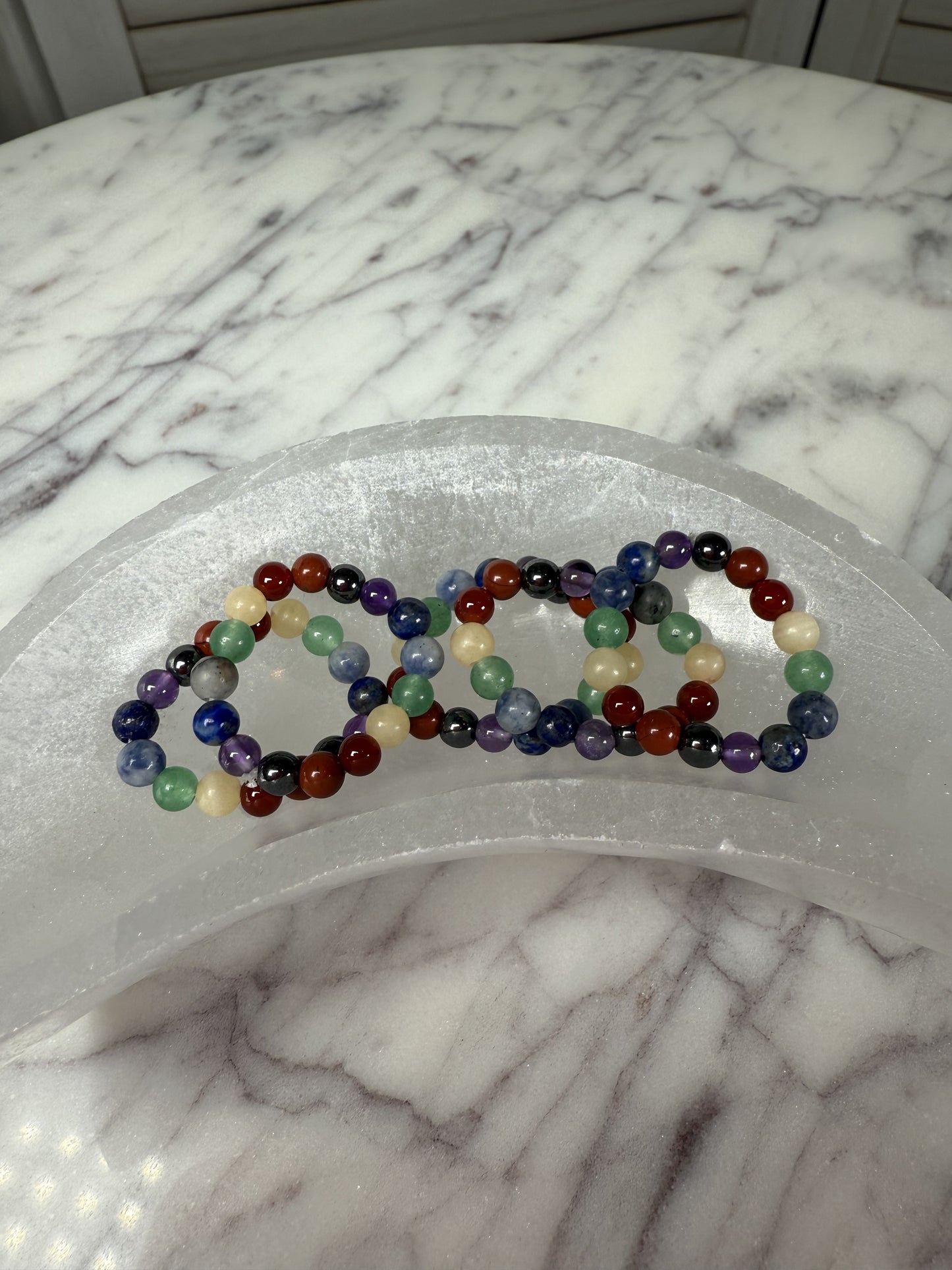 Chakra Mini Bead Rings