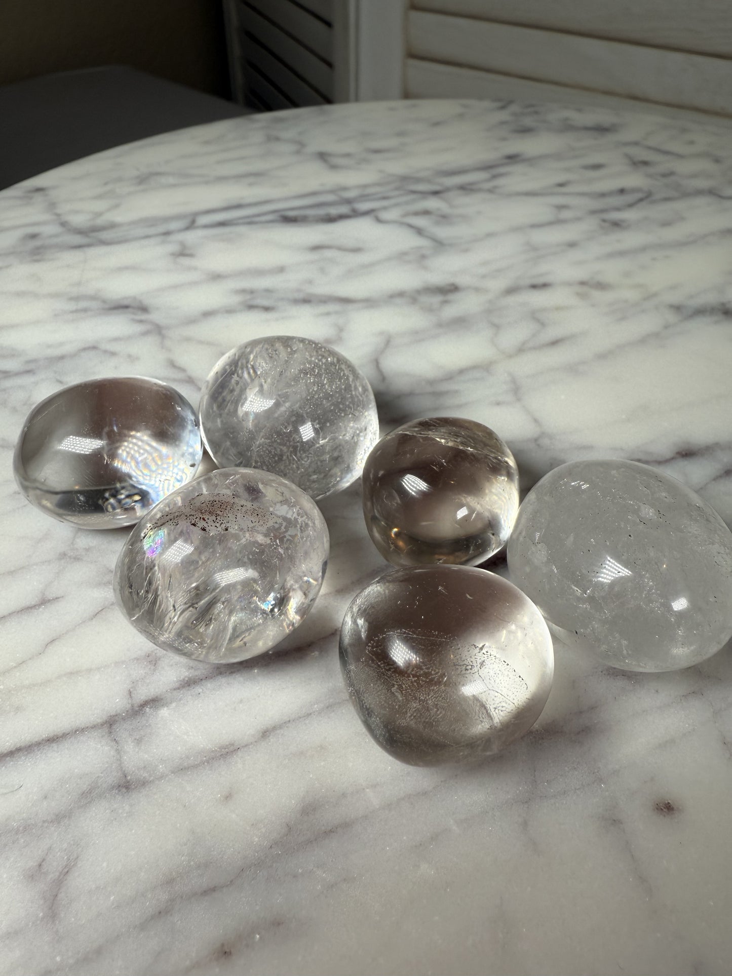 Clear Quartz Mini Sphere Shape
