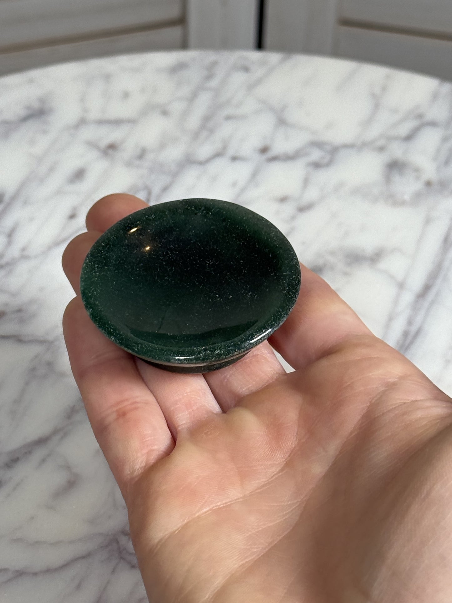 Green Aventurine Small Dish / Sphere Holder