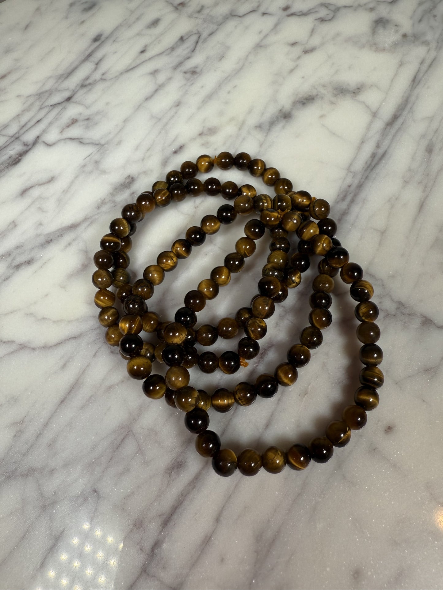 6mm Tiger's Eye Bracelet