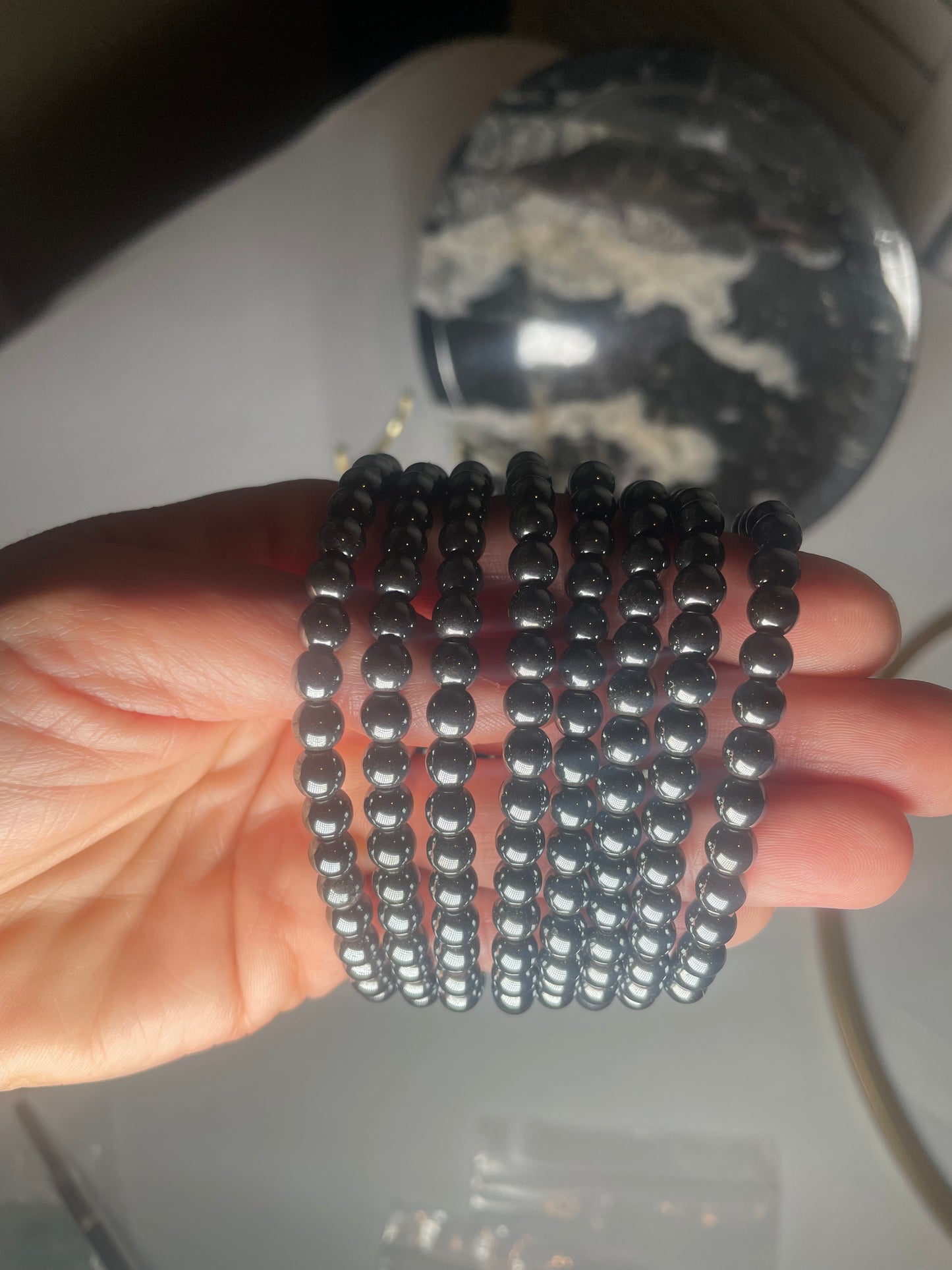 6mm Hematite Bracelet