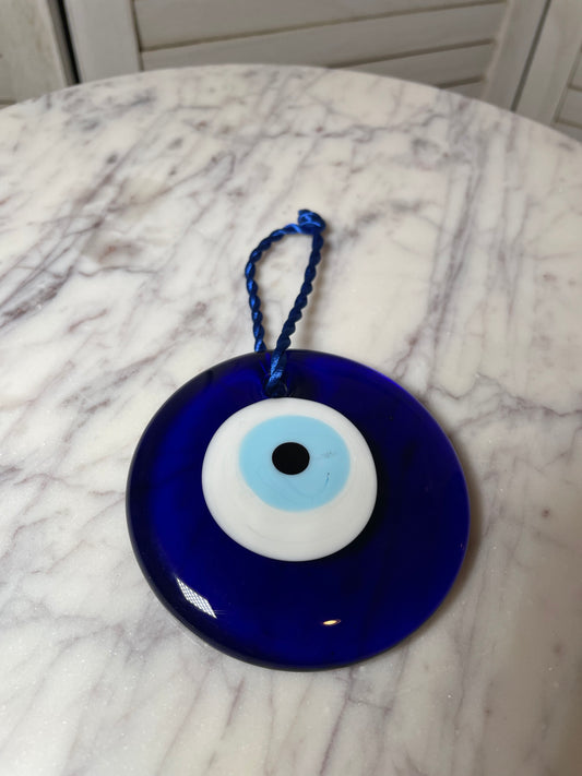 EVIL EYE HANGING - GLASS FOR PROTECTION Large