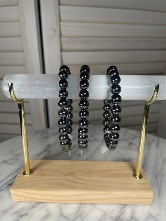8mm Hematite Bracelet