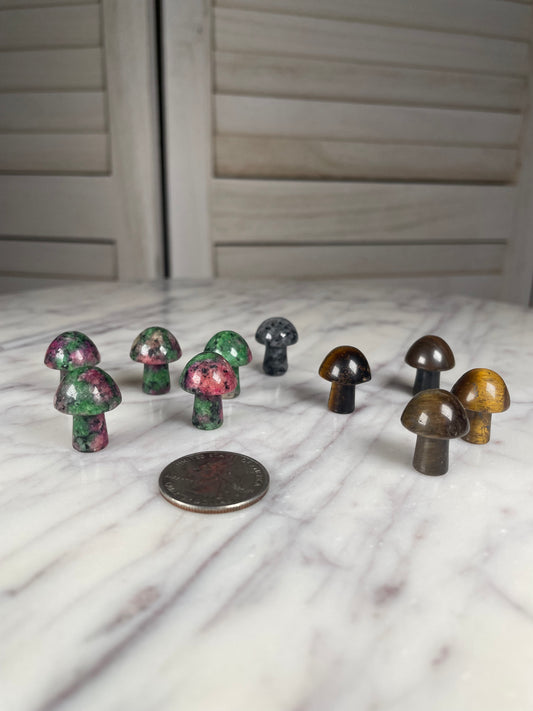 Mushroom Figurines - Small