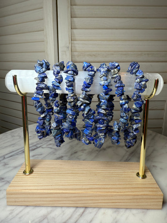 Lapis Lazuli Chip Bracelet