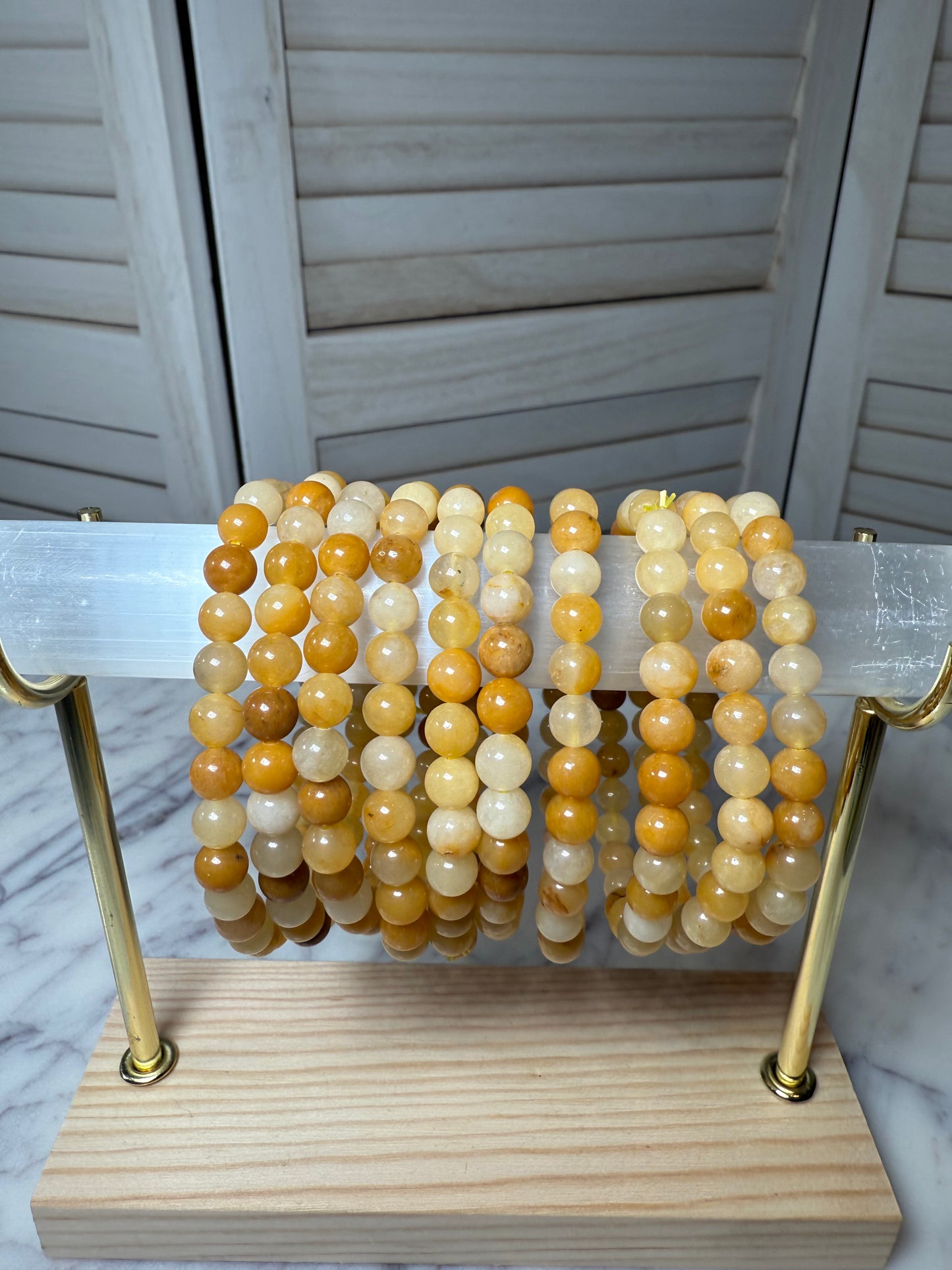 6mm Golden Healer Bracelet