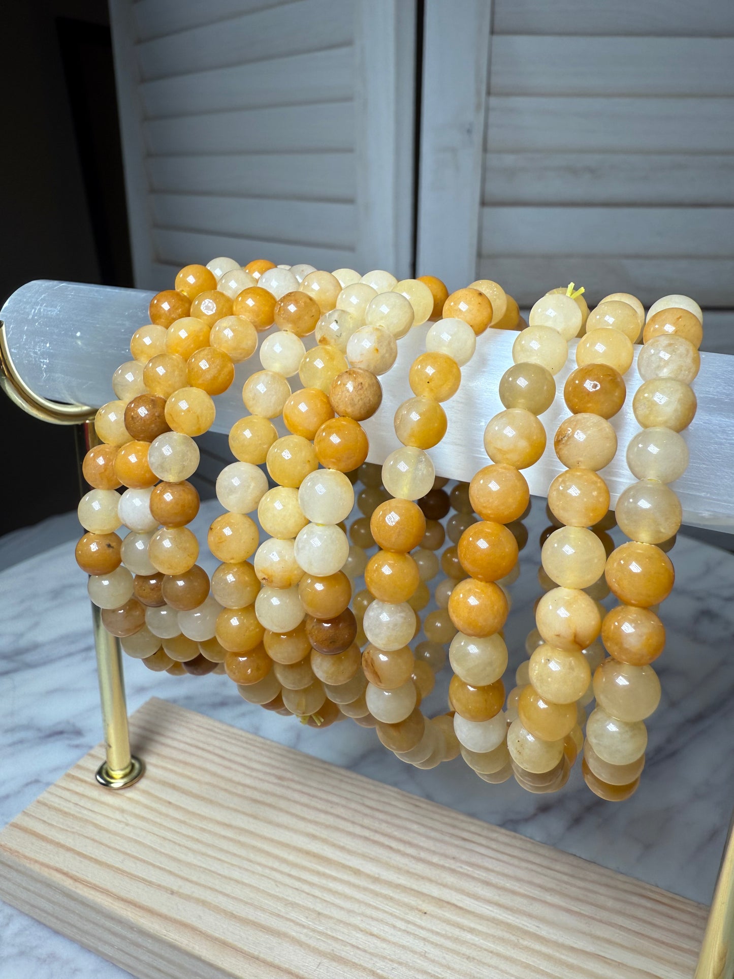 6mm Golden Healer Bracelet