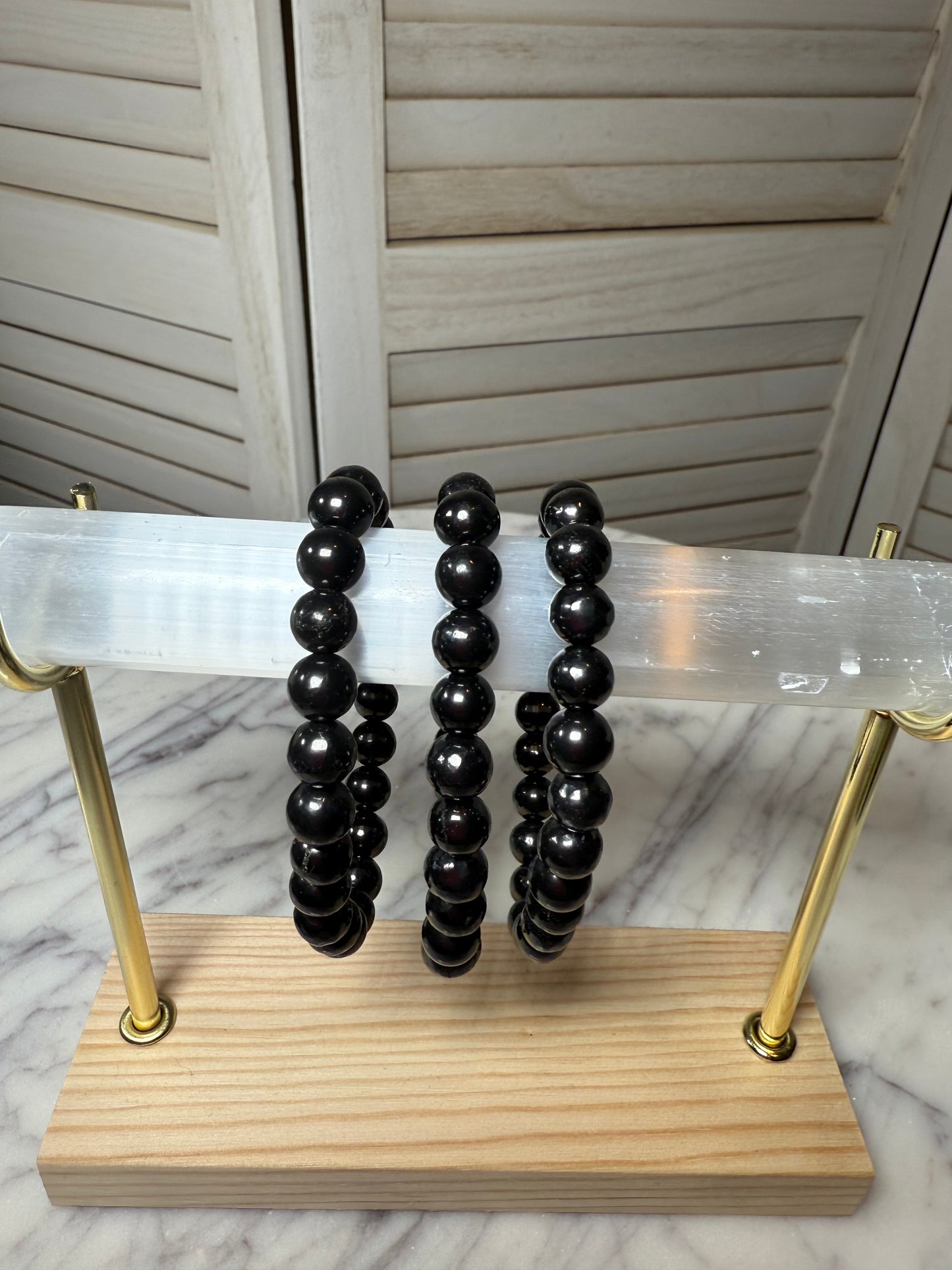 8mm Shungite Bracelet