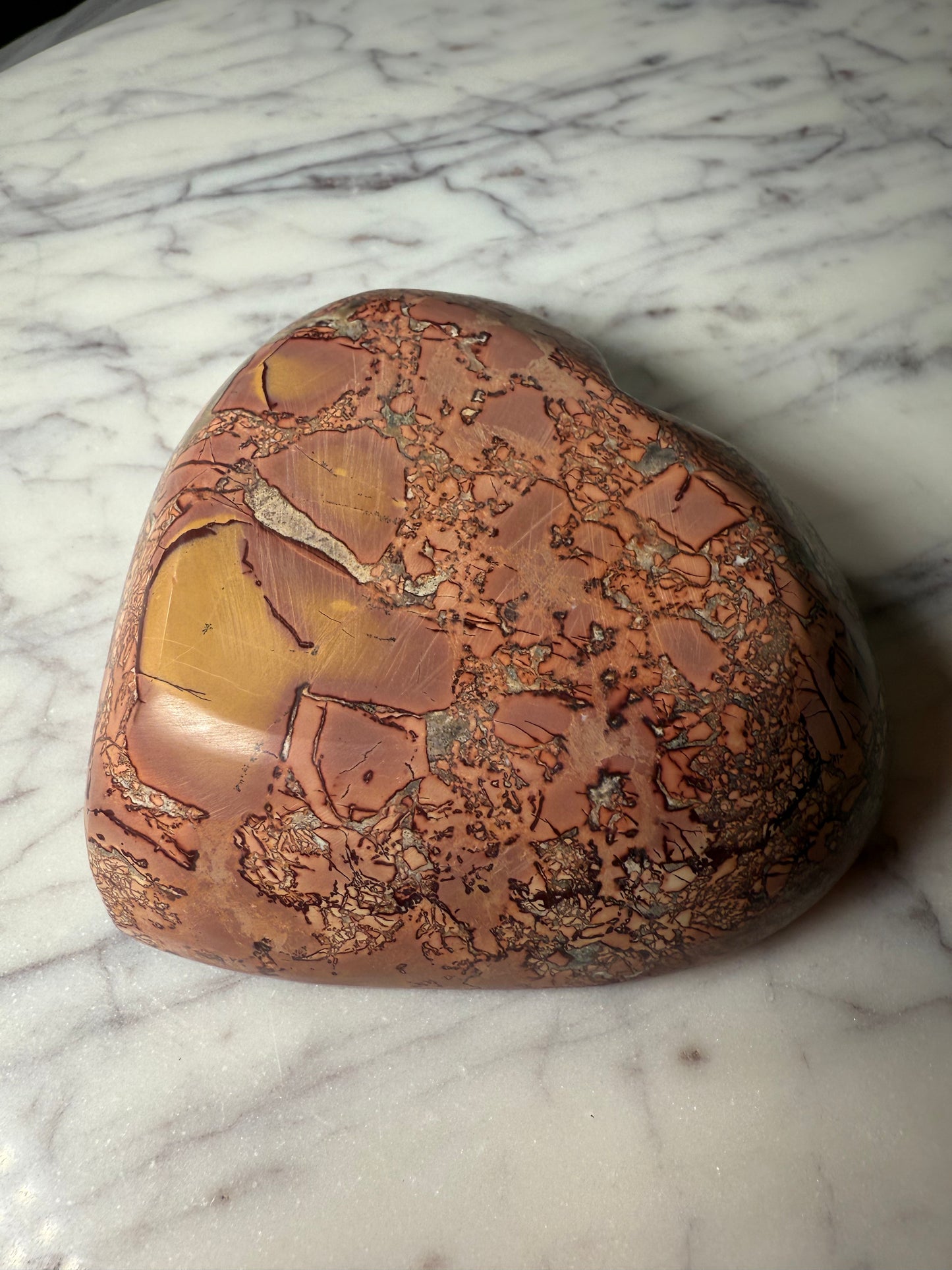 Mookaite Heart Dish