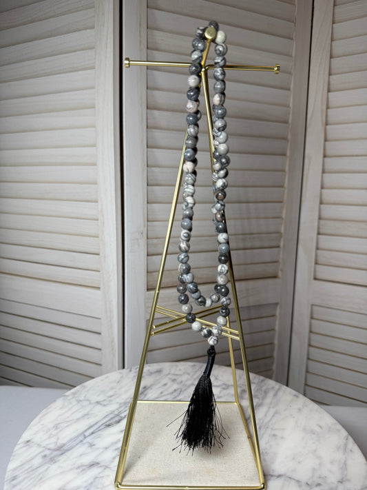 Dream Jasper Mala Necklace