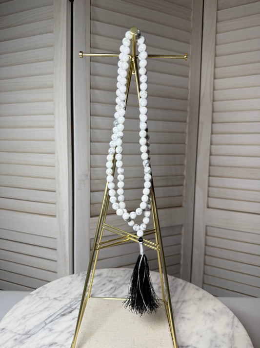 Howlite Mala Necklace