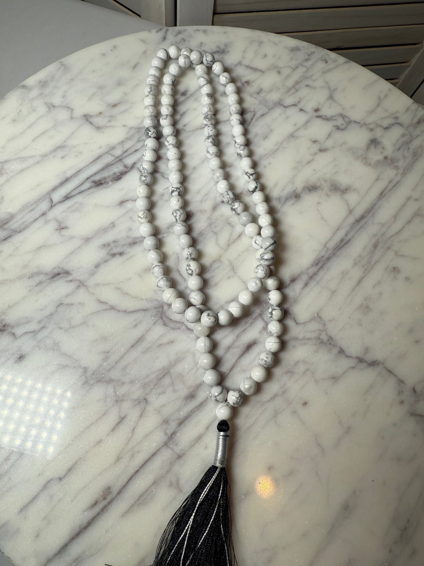 Howlite Mala Necklace