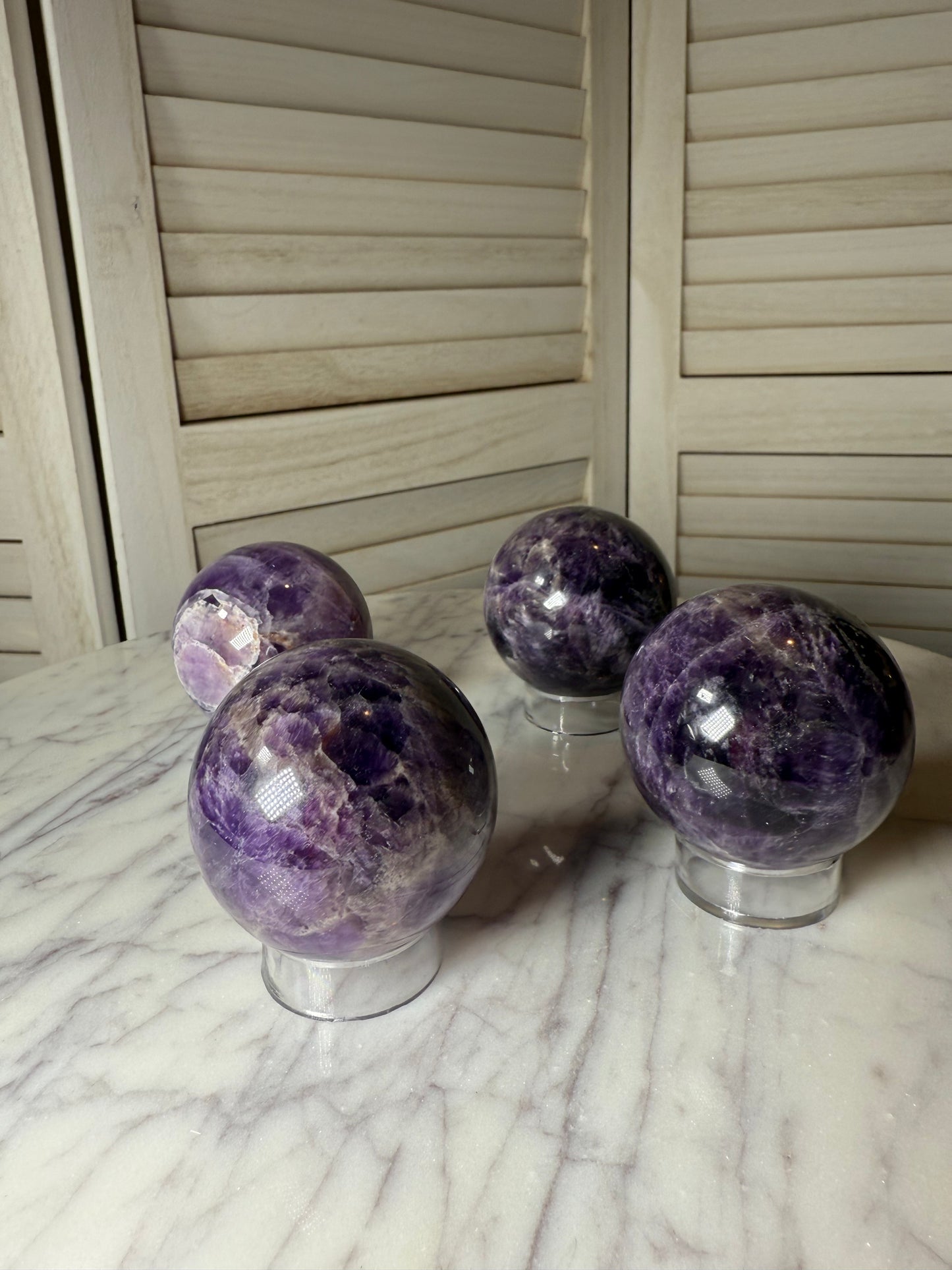 Alien Amethyst Sphere