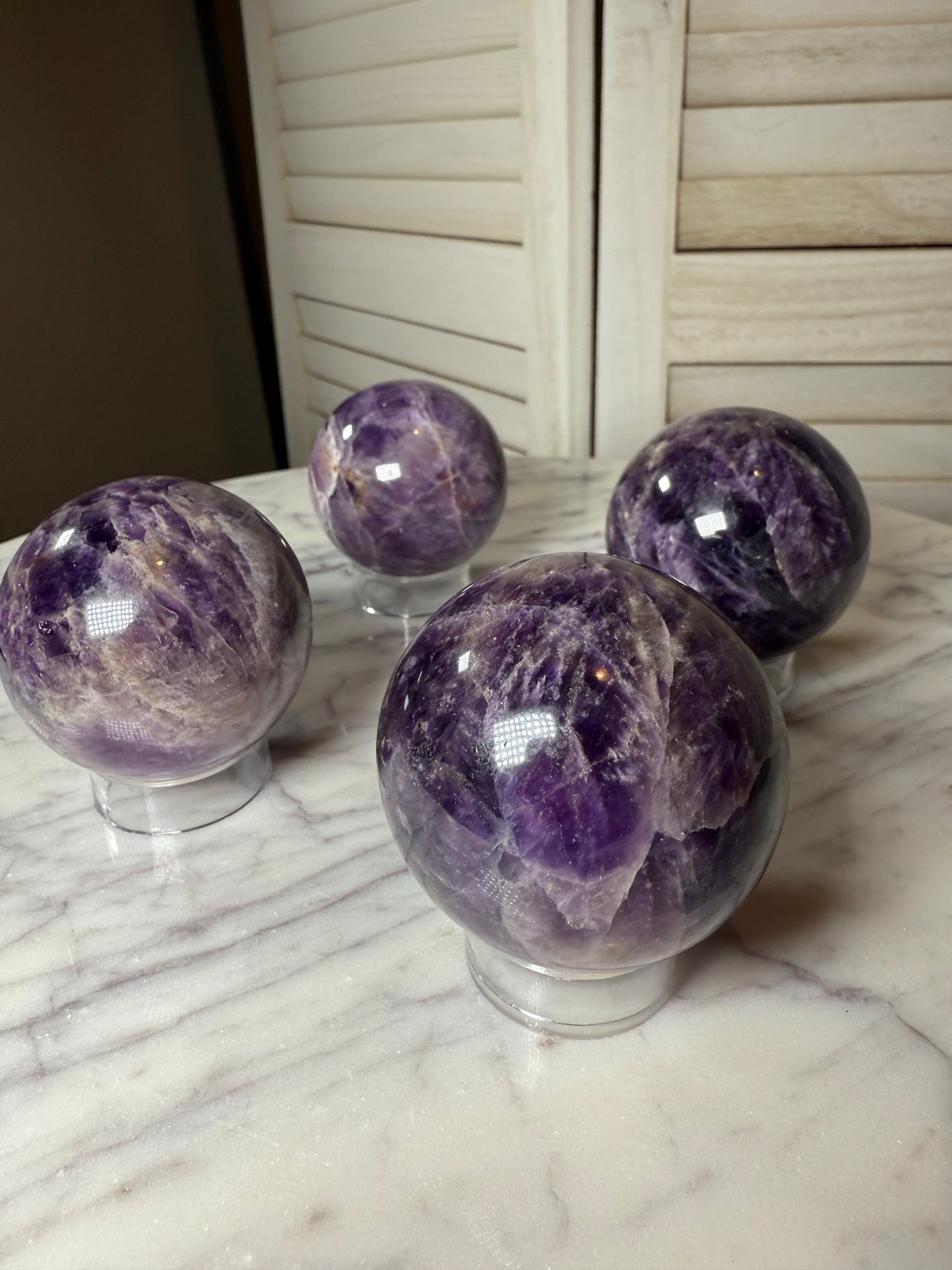 Alien Amethyst Sphere