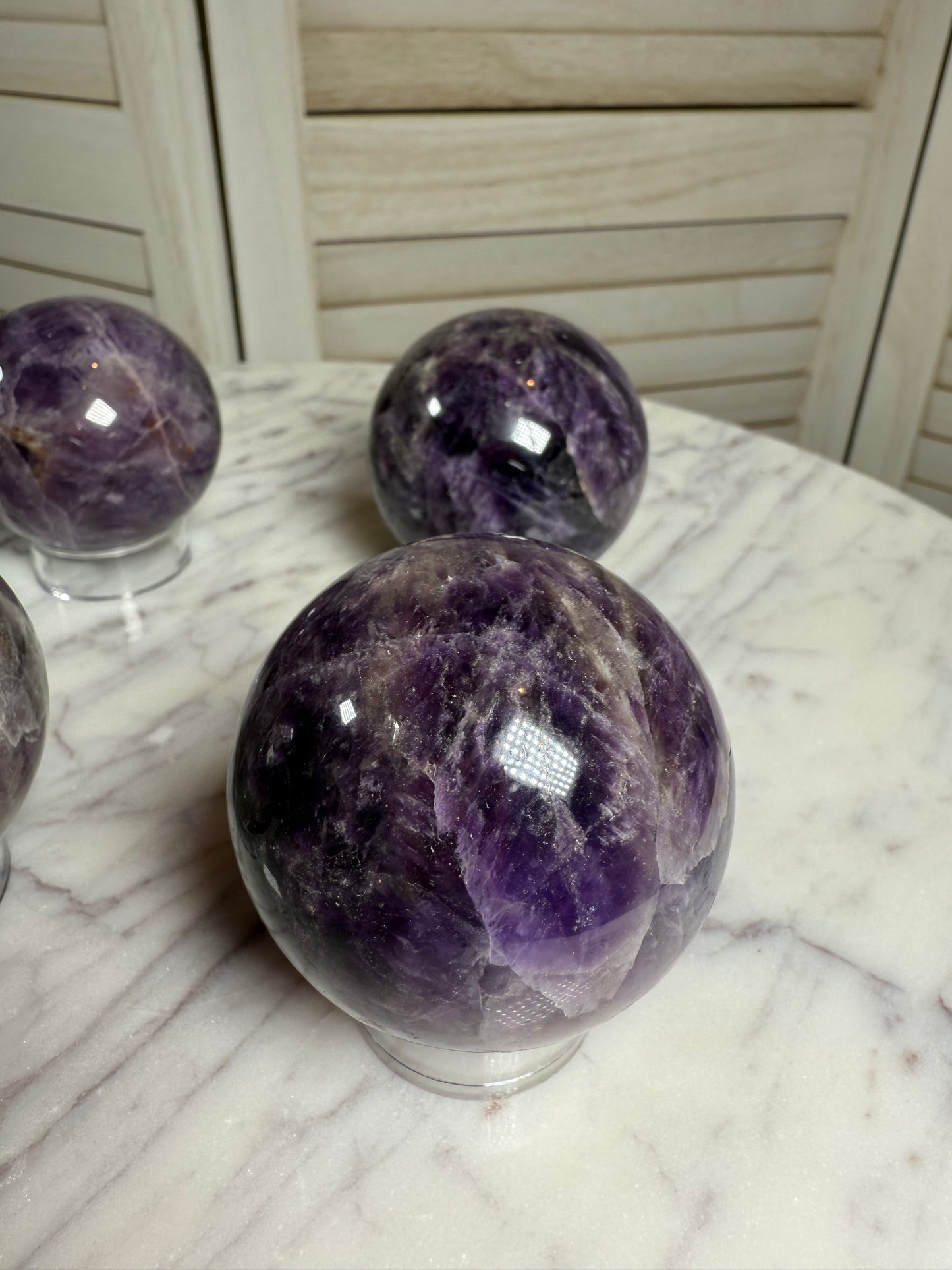 Alien Amethyst Sphere