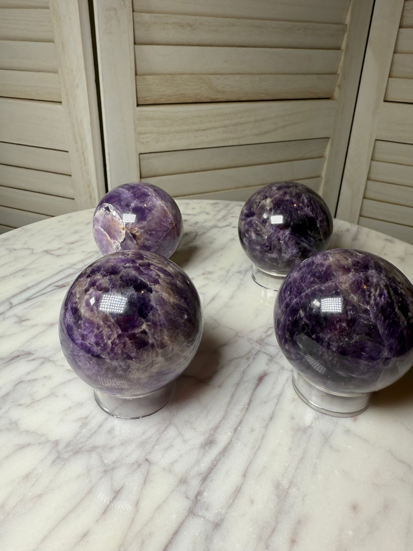 Alien Amethyst Sphere