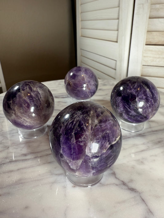 Alien Amethyst Sphere