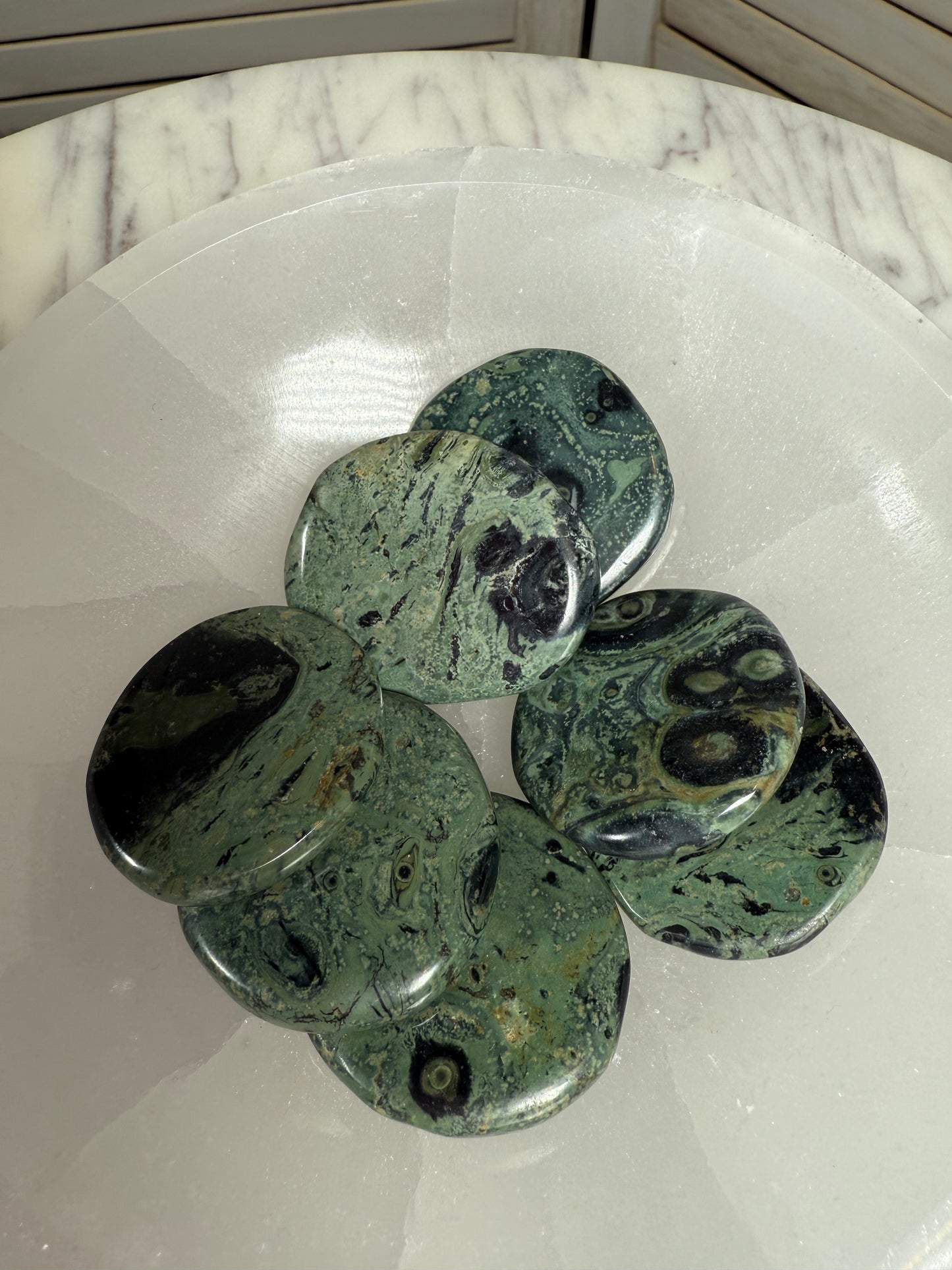 Kambaba Jasper Flat Stone