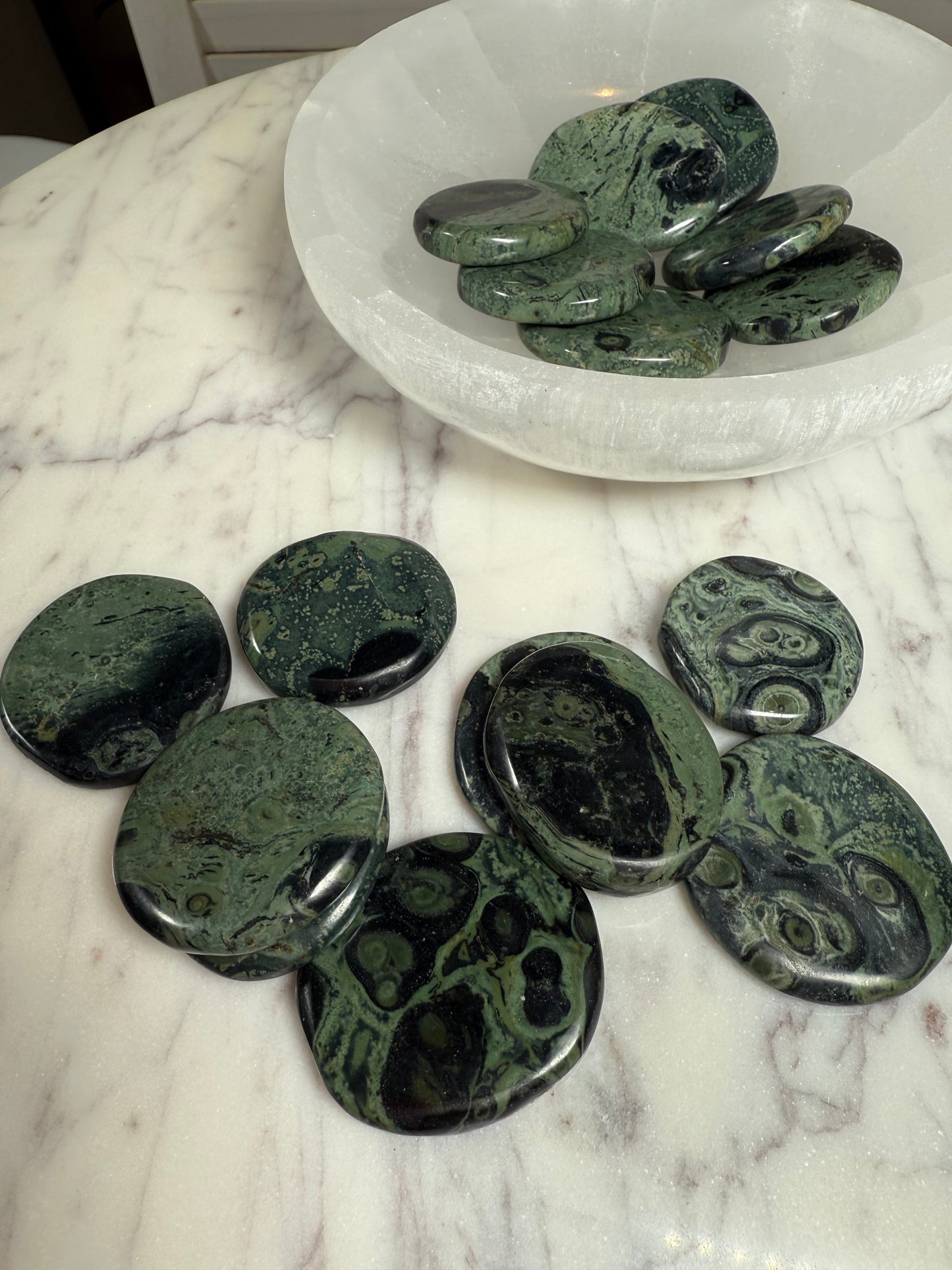 Kambaba Jasper Flat Stone