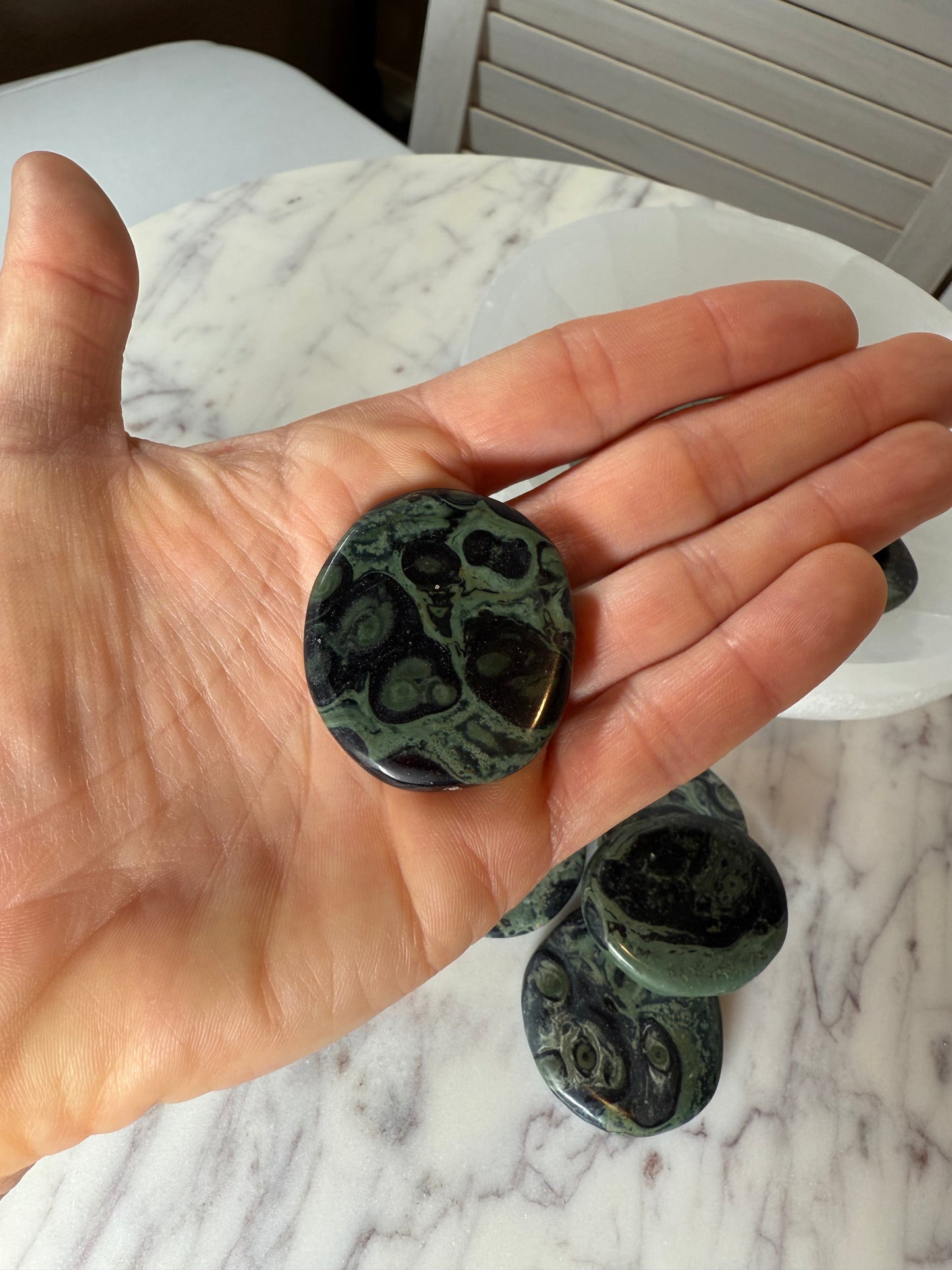 Kambaba Jasper Flat Stone