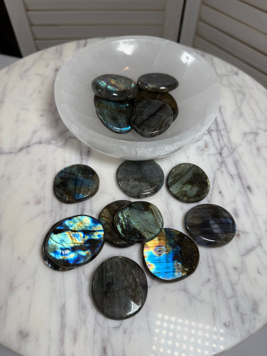 Labradorite Flat Stone