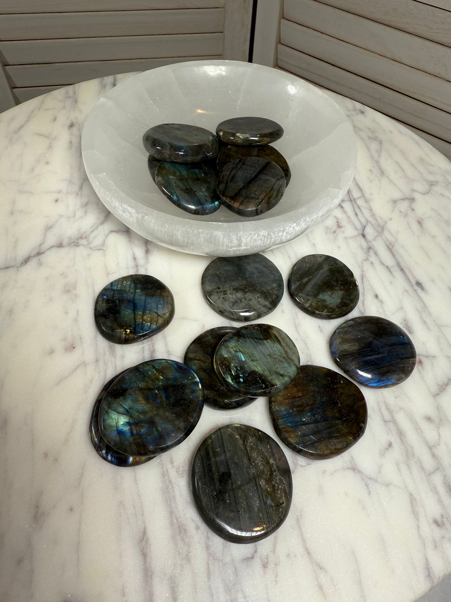 Labradorite Flat Stone