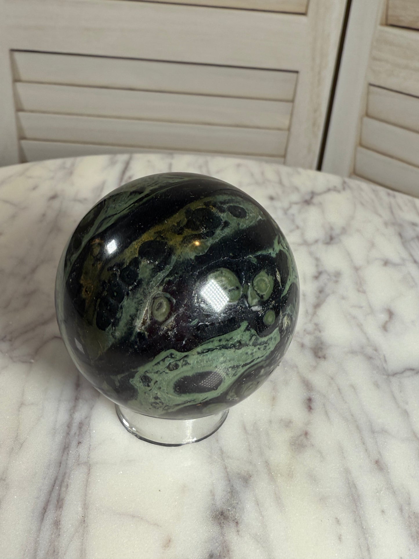 Kambaba Jasper Sphere