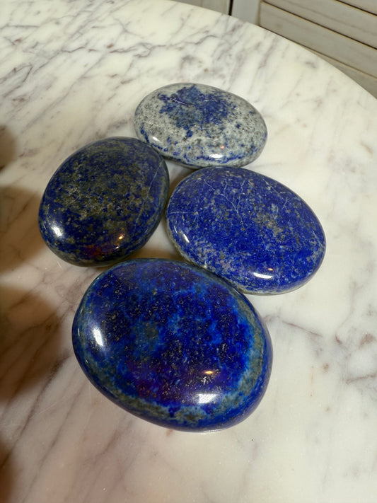 Lapis Lazuli Palm Stone