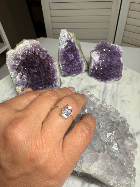 Kunzite Ring
