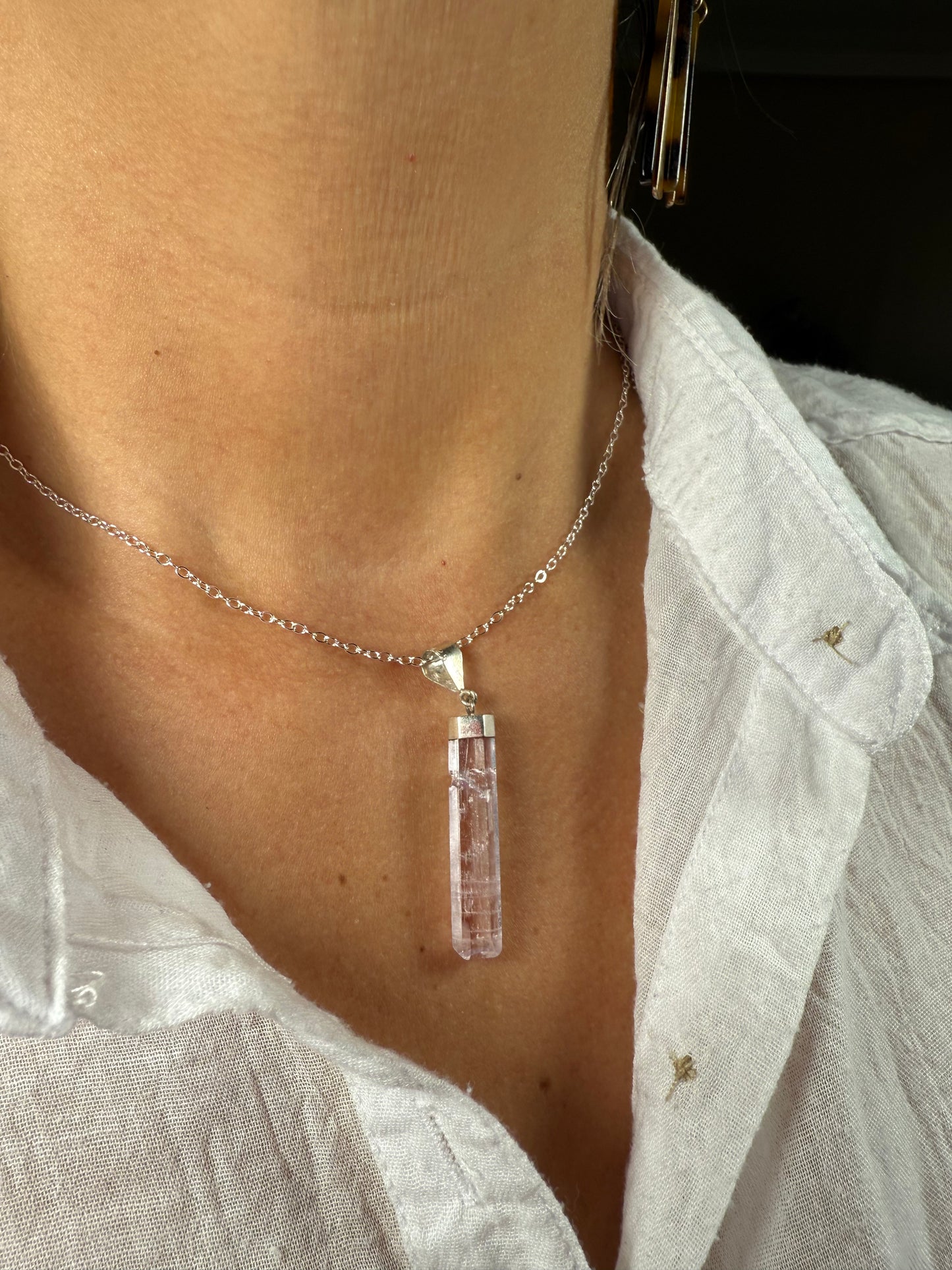 Kunzite Pendant