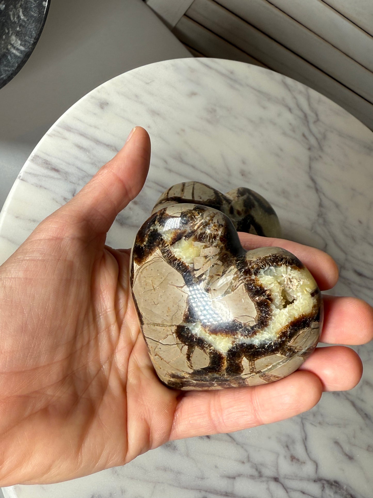 Septarian Heart