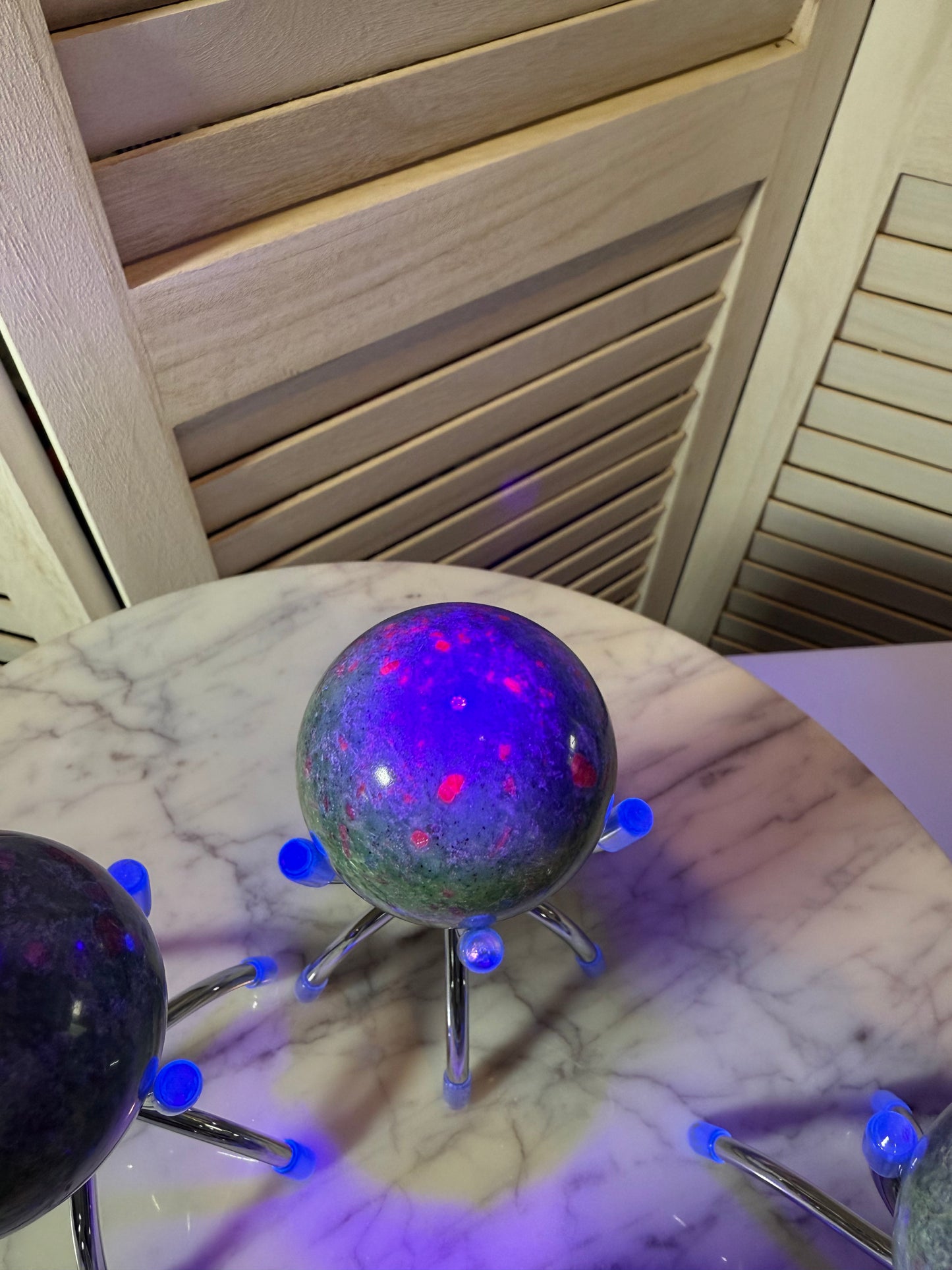 Ruby Fuchsite Sphere