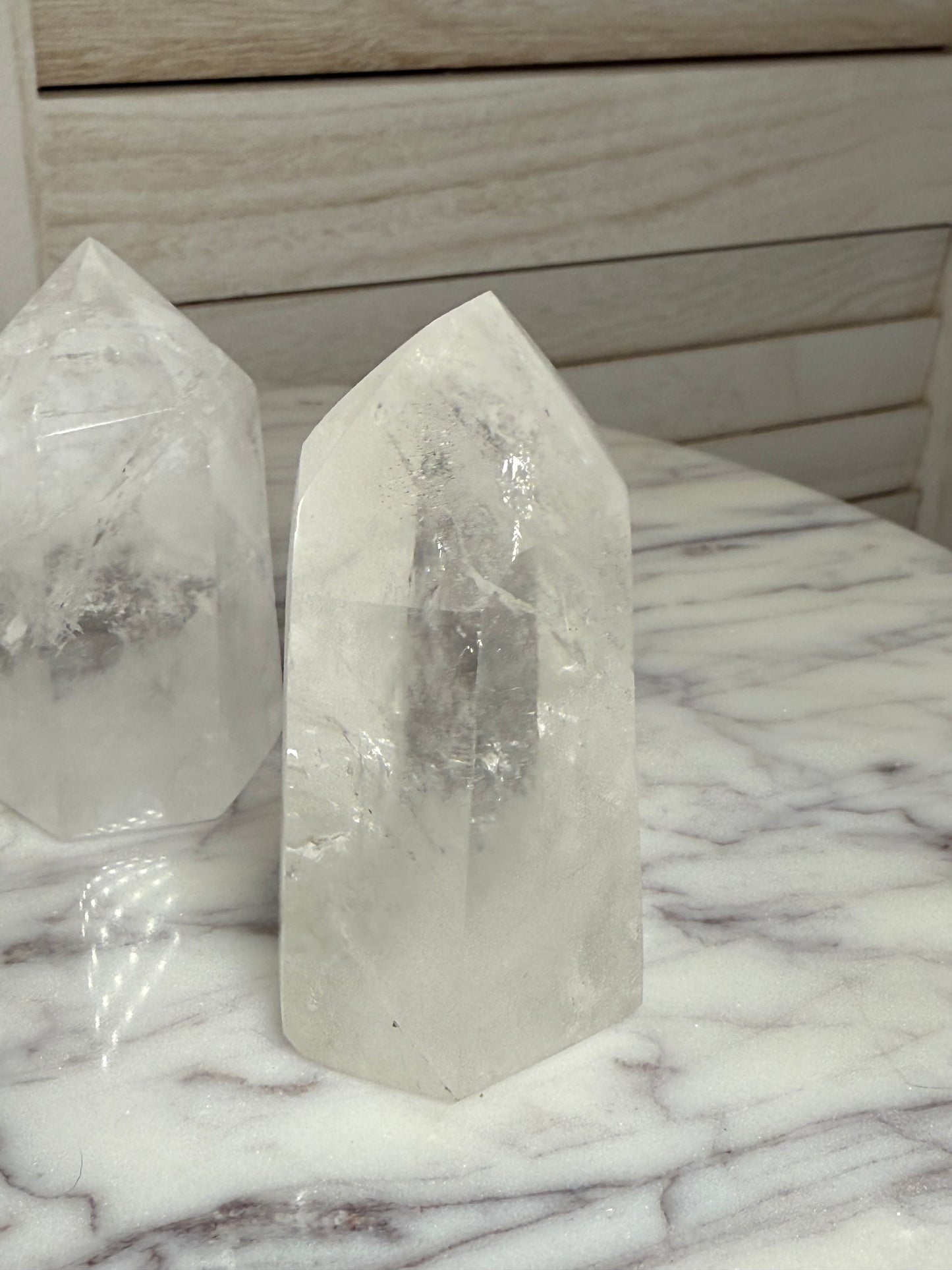 Clear Quartz Tower
