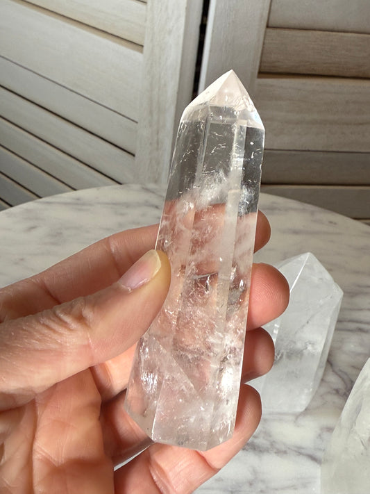 Clear Quartz Tower