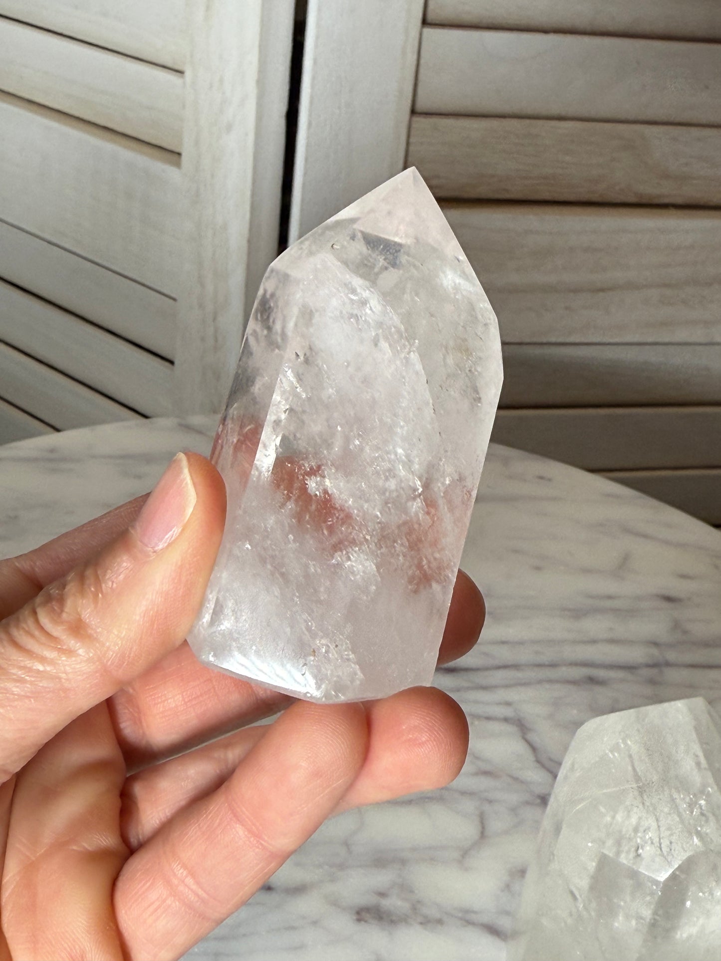 Clear Quartz Tower