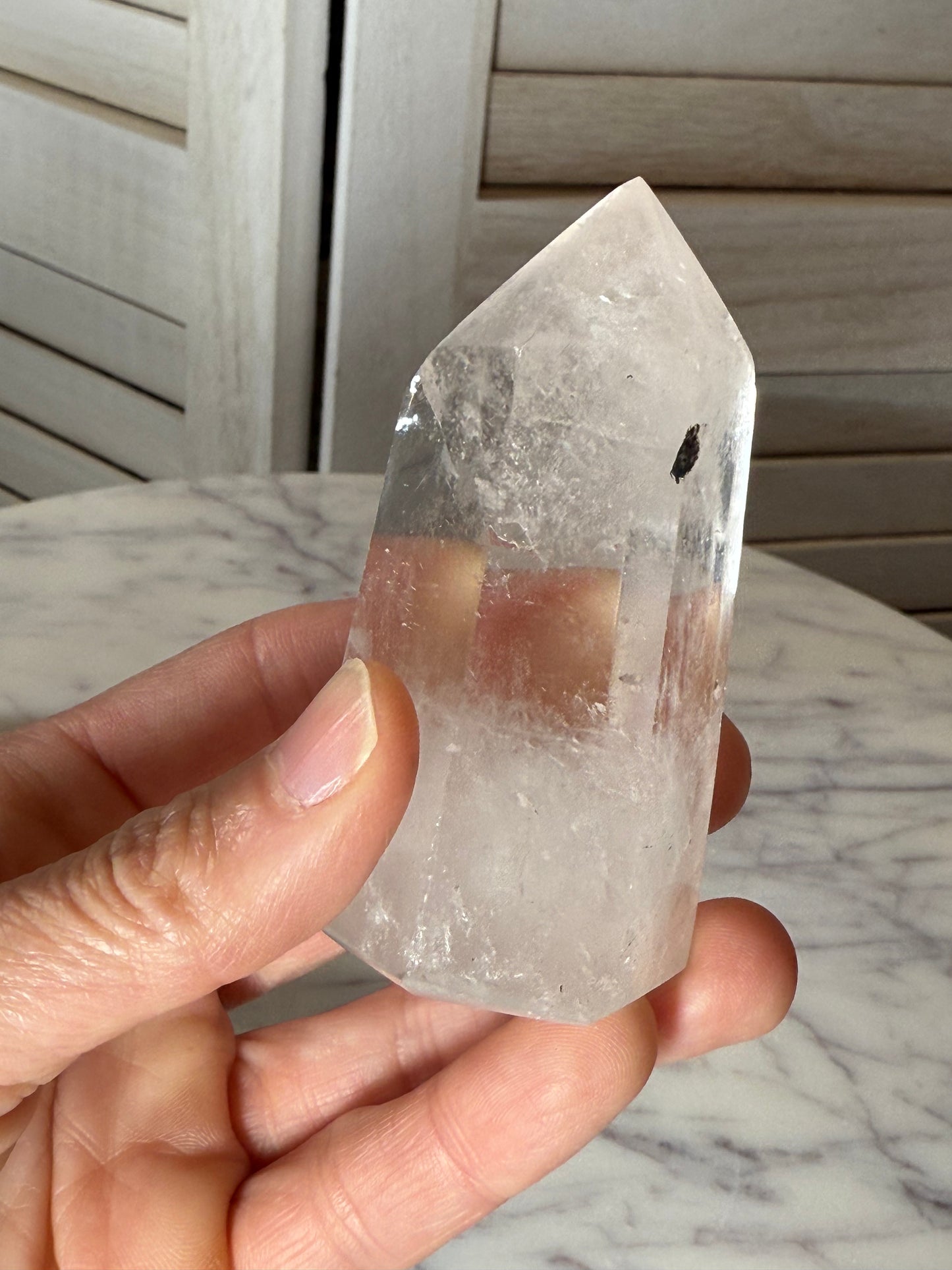 Clear Quartz Tower