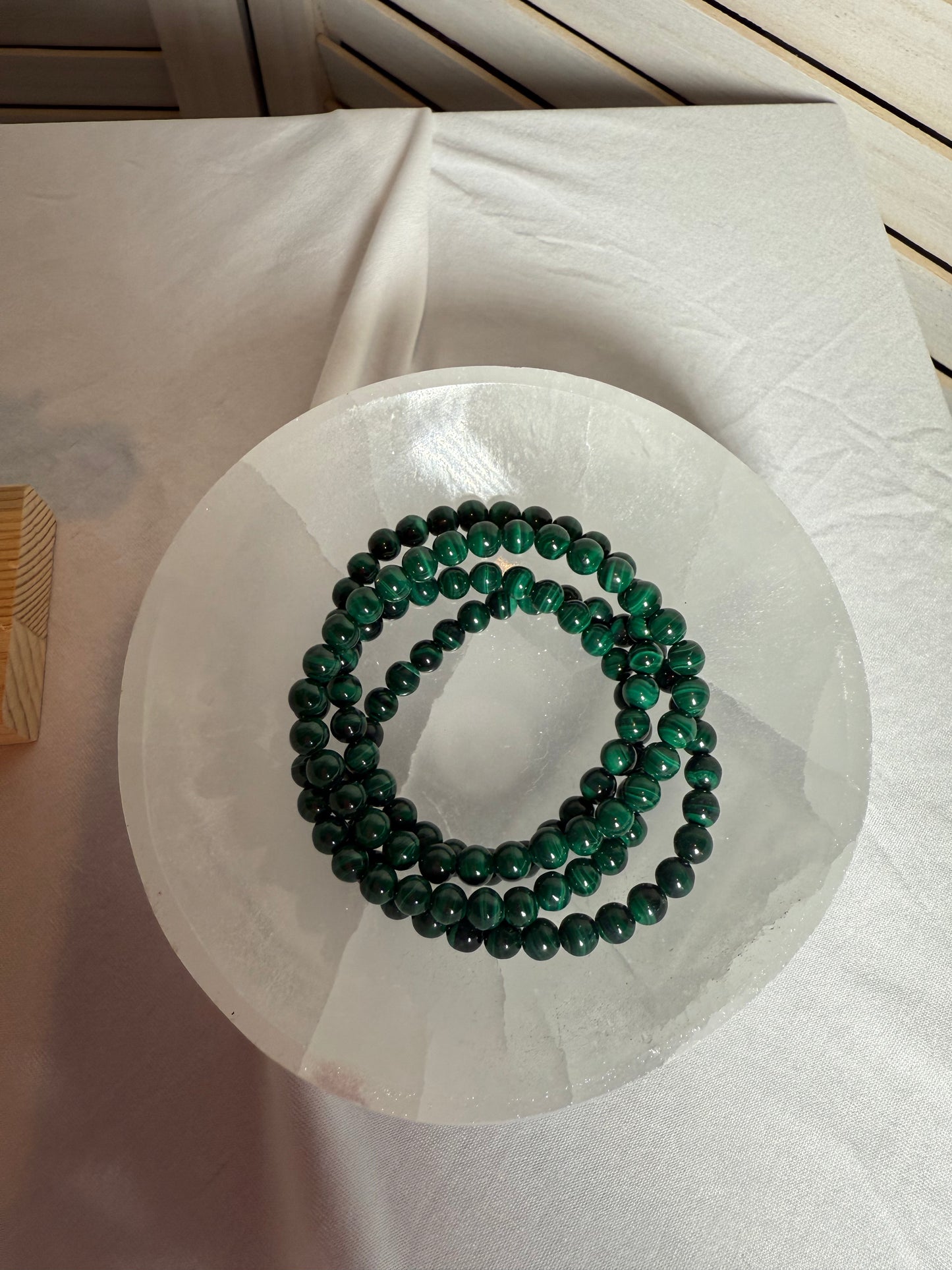 6mm Malachite Bracelet