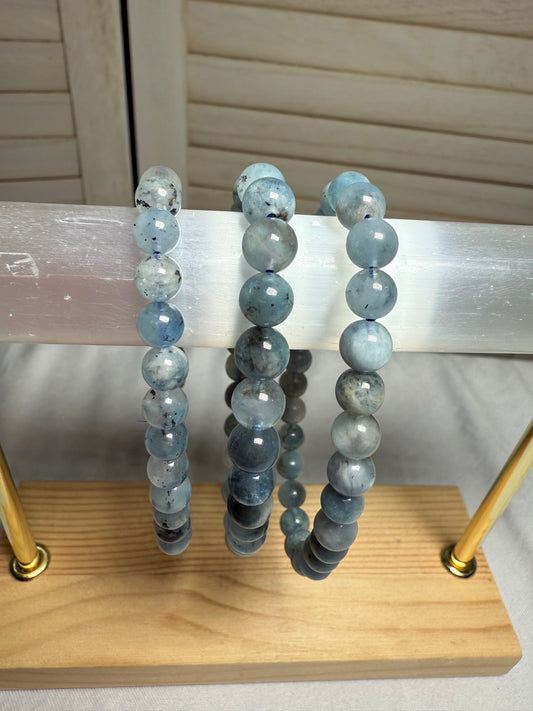 6mm Aquamarine Bracelet