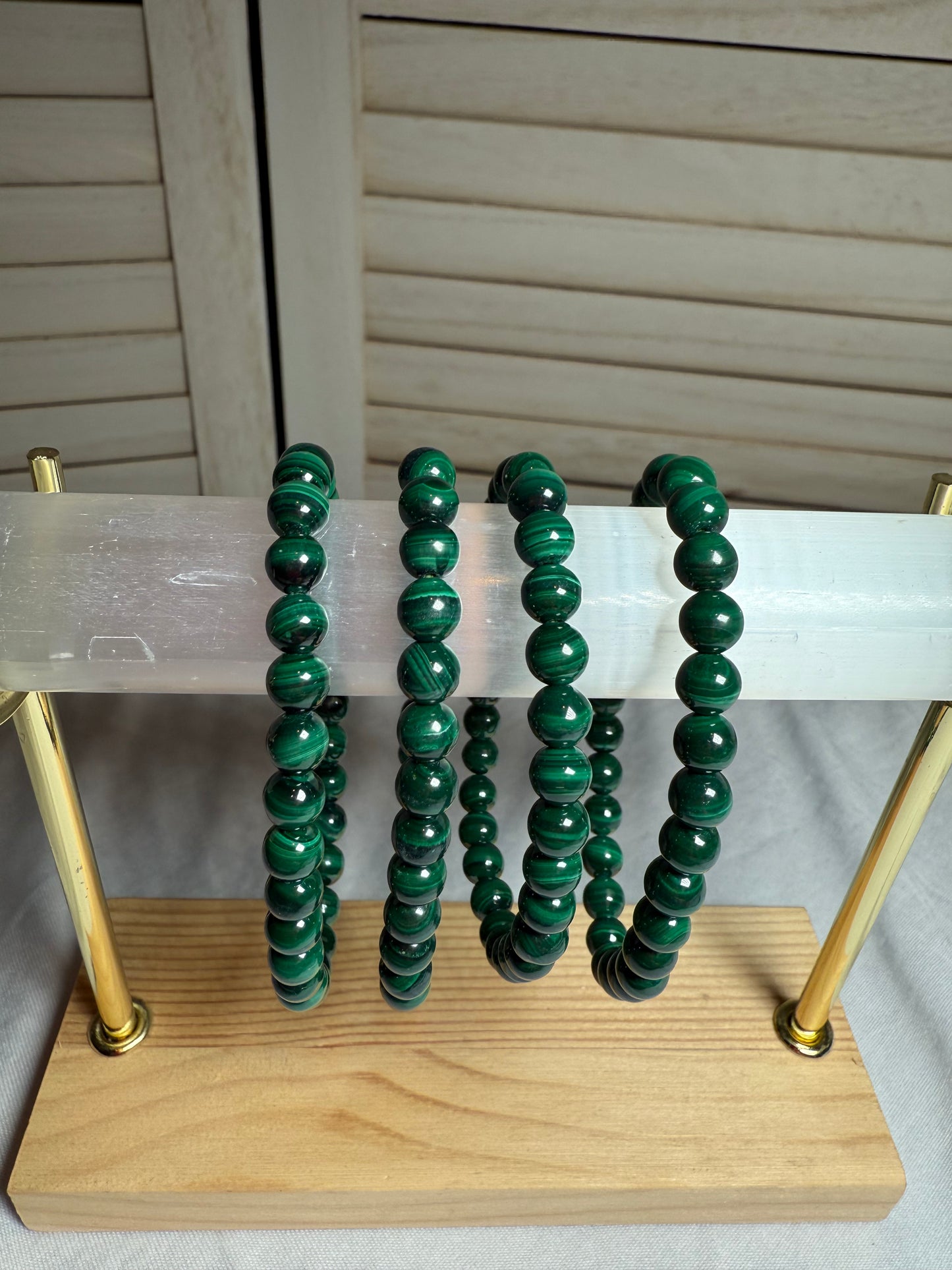 6mm Malachite Bracelet