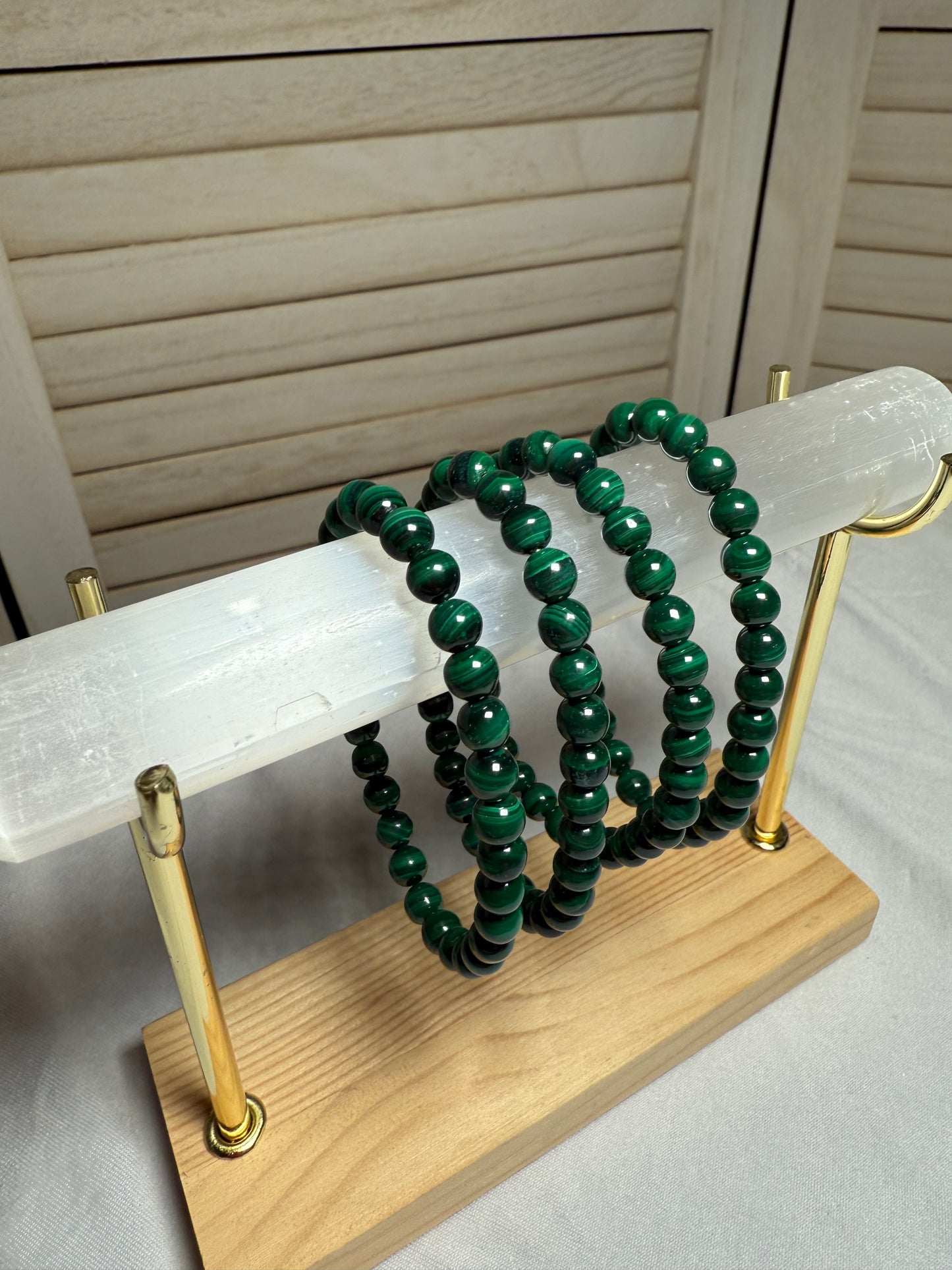 6mm Malachite Bracelet