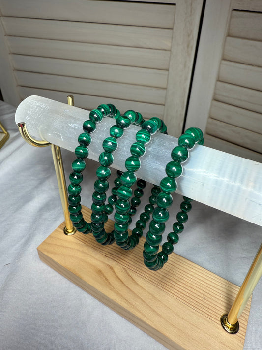6mm Malachite Bracelet