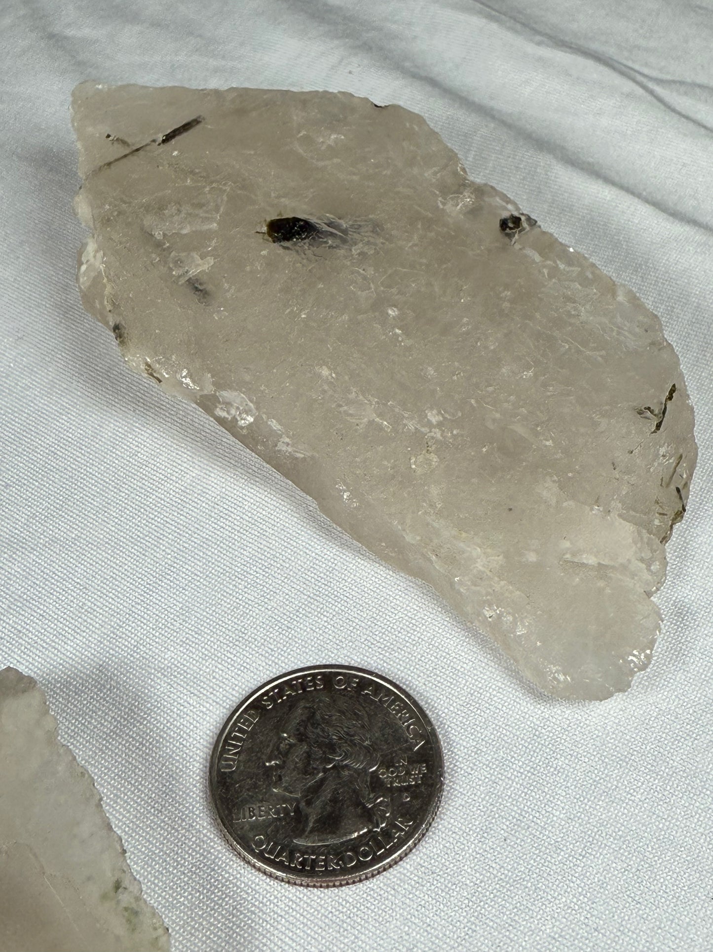 Tourmaline in Quartz Raw