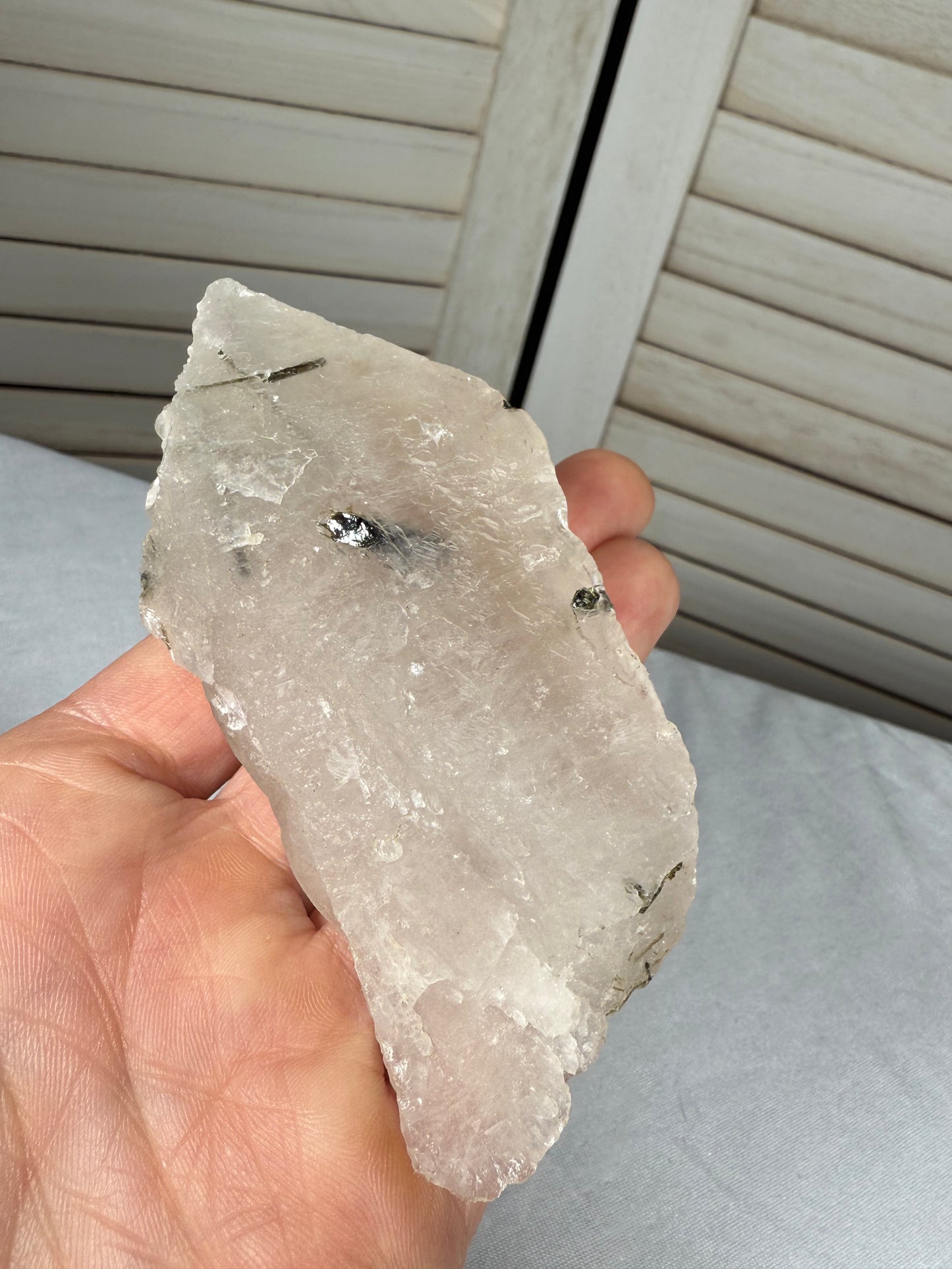 Tourmaline in Quartz Raw