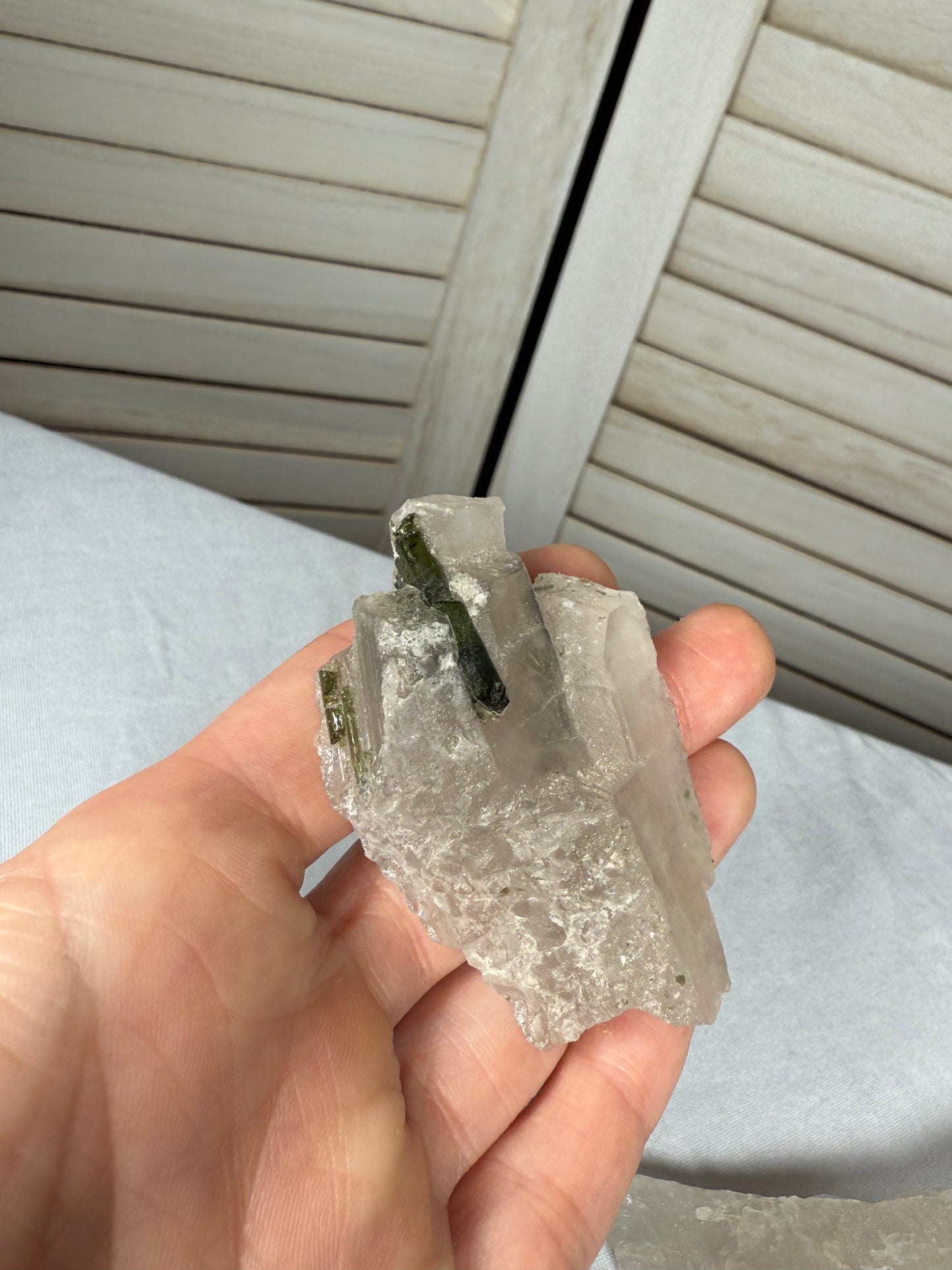 Tourmaline in Quartz Raw